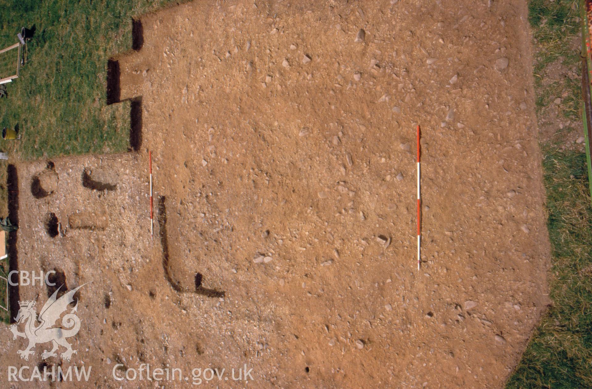 Plas Gogerddan Excavation, building 373 viewed from east.