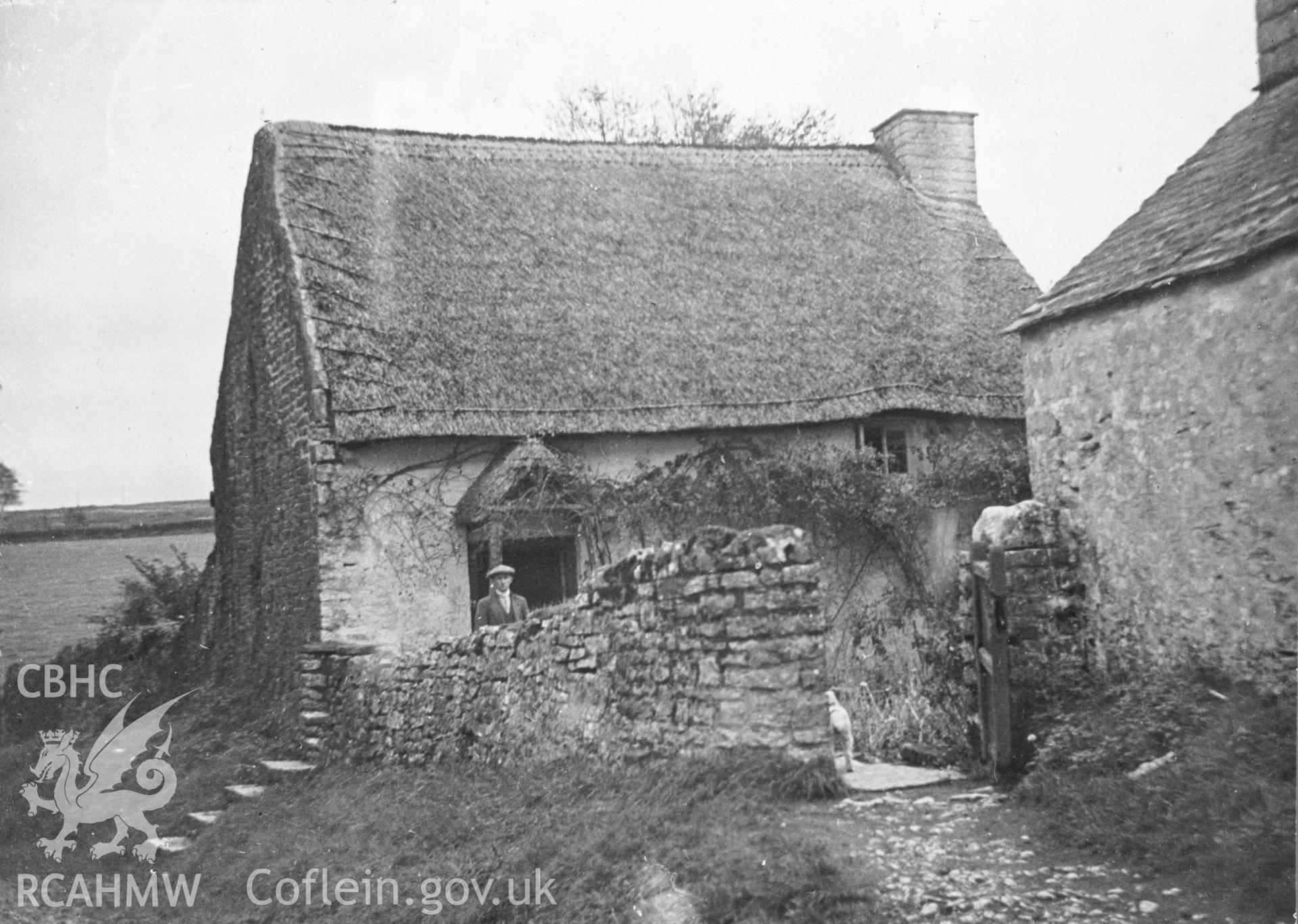 Exterior view of house at St Hilary.