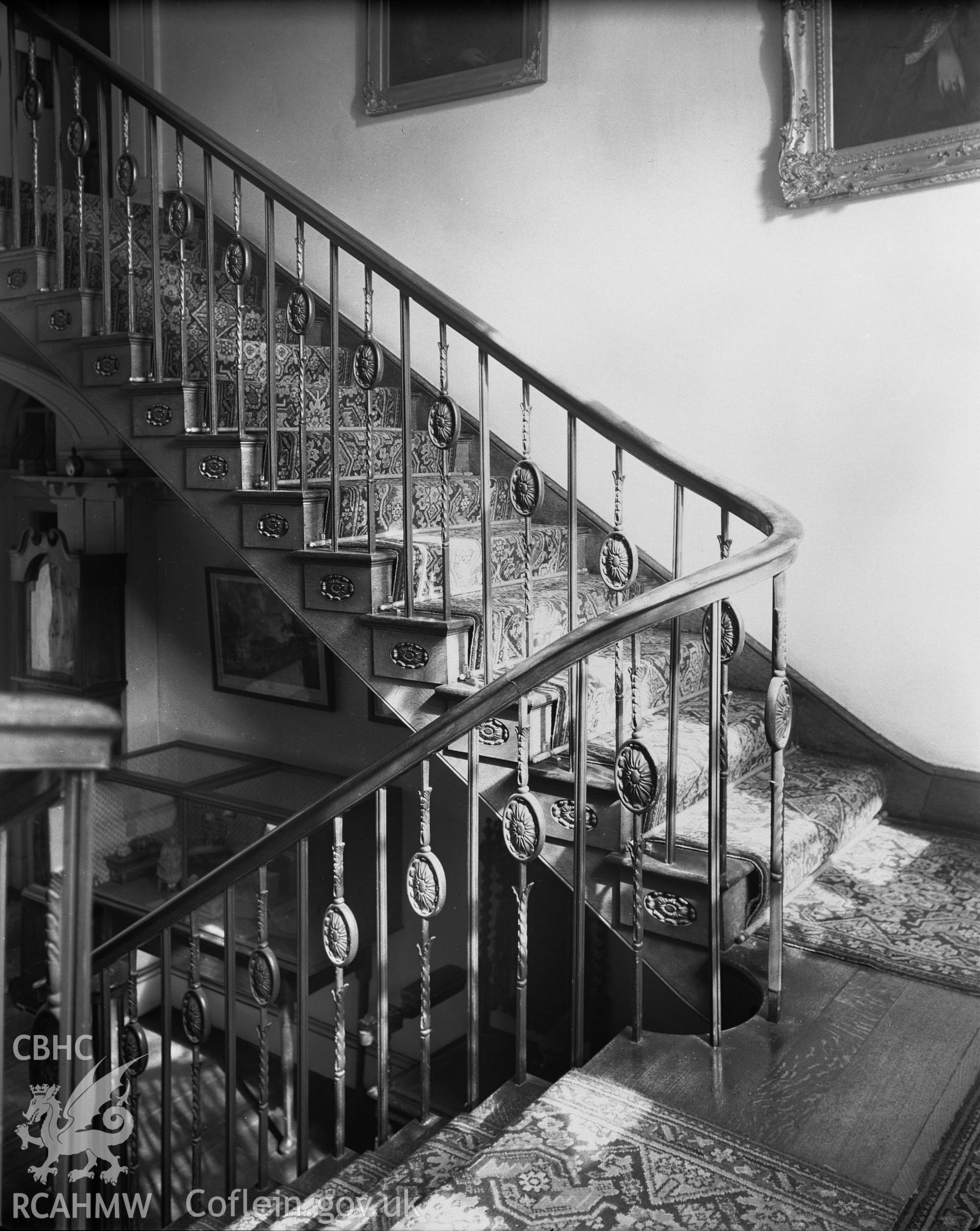 Interior view showing staircase