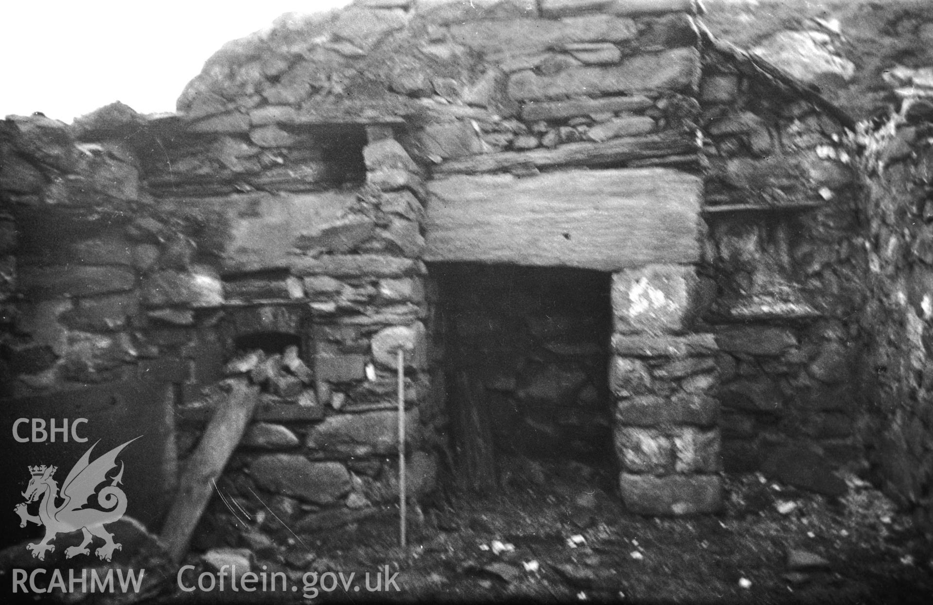 Ruins of Hafod Fach.