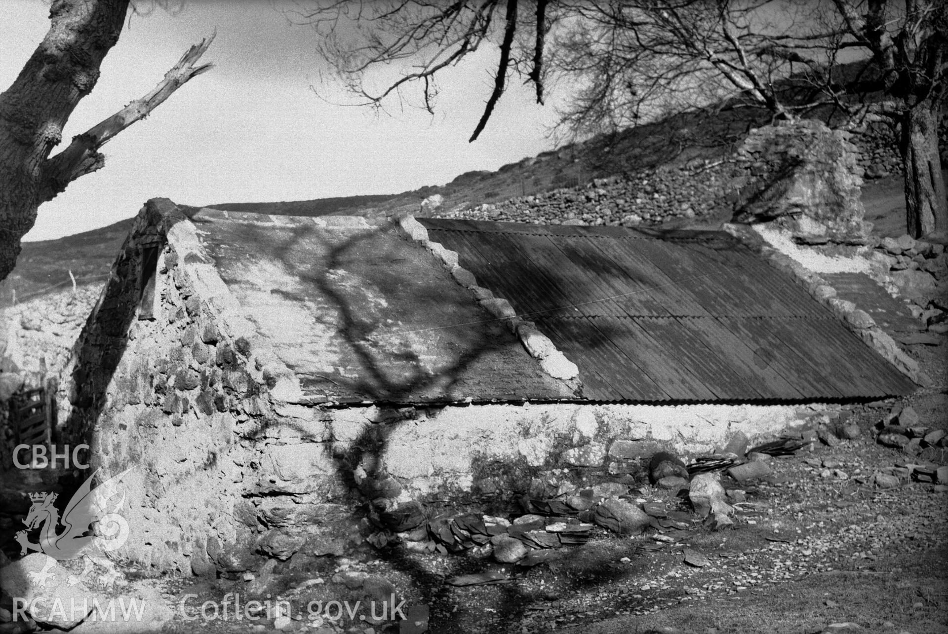 Exterior rear view of Hafod Celyn taken 21.02.1950.