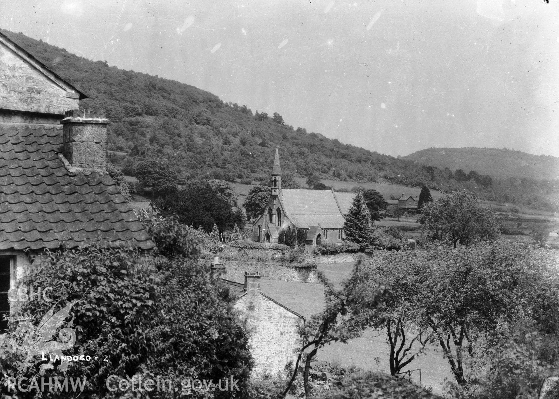 View of Llandogo Church