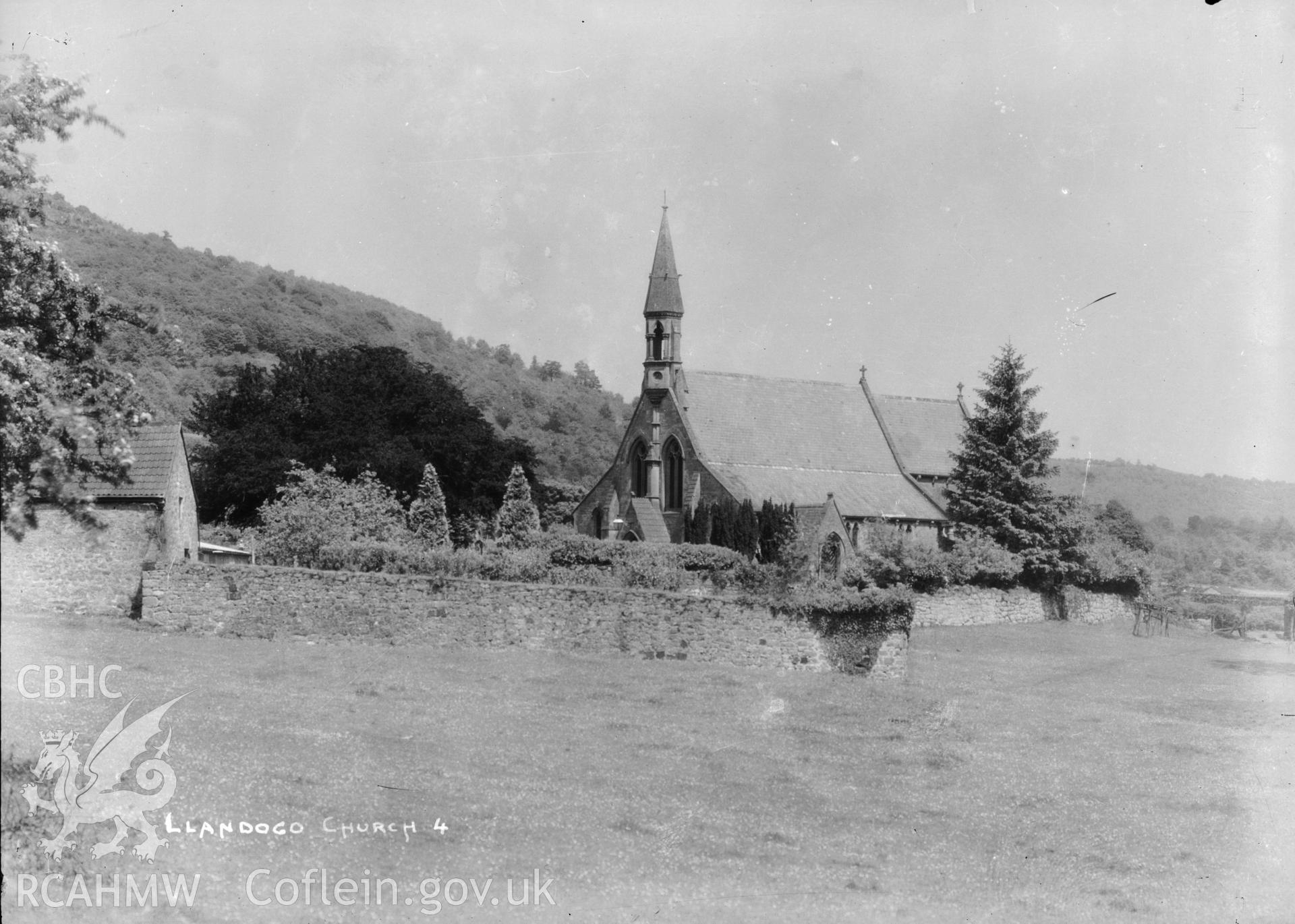 View of Llandogo Church