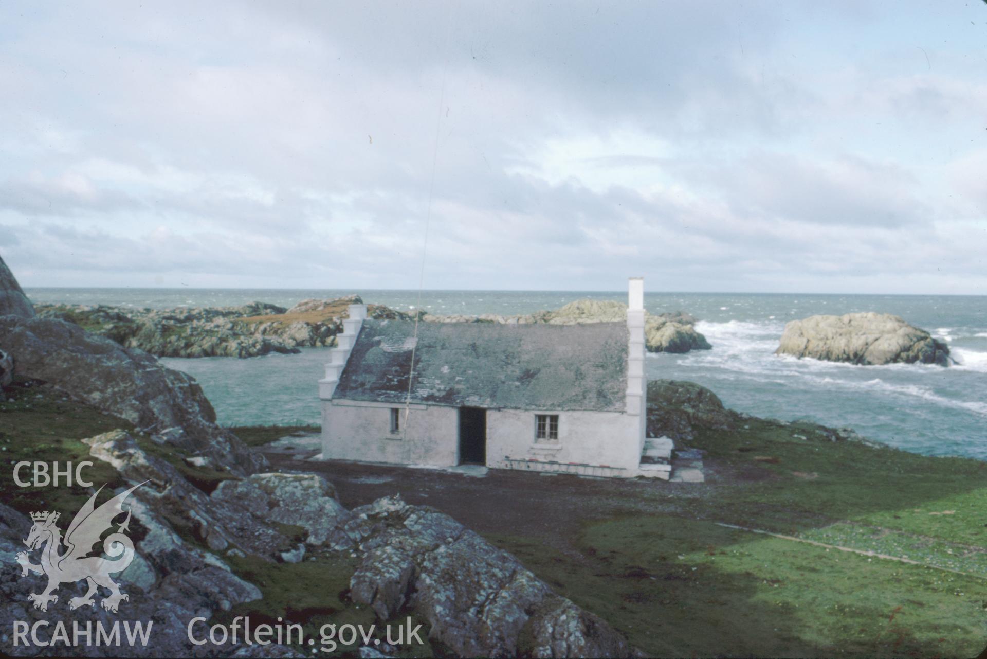 Colour slide showing eighteenth-century house.