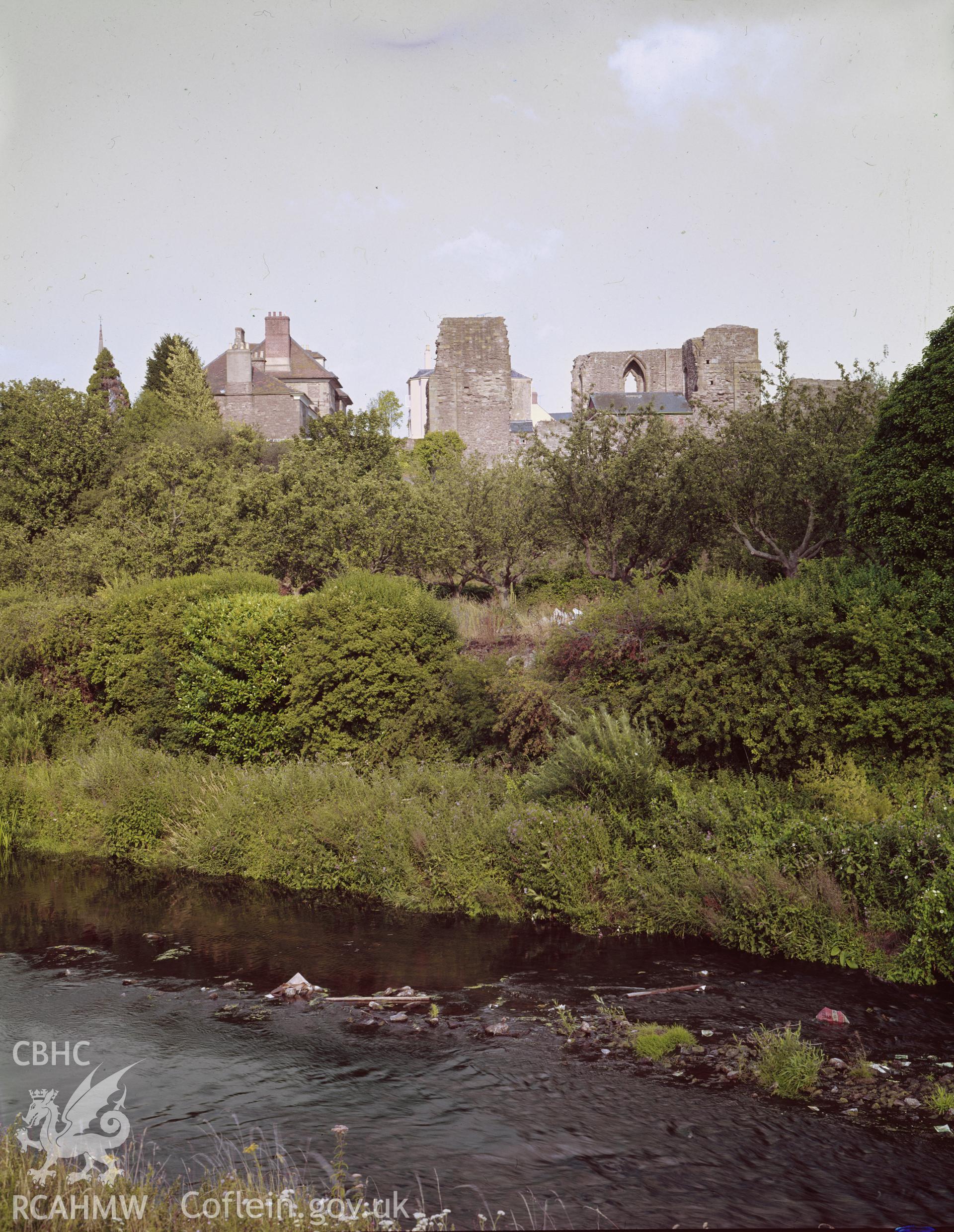 Colour view of Great Castle House, Monmouth.