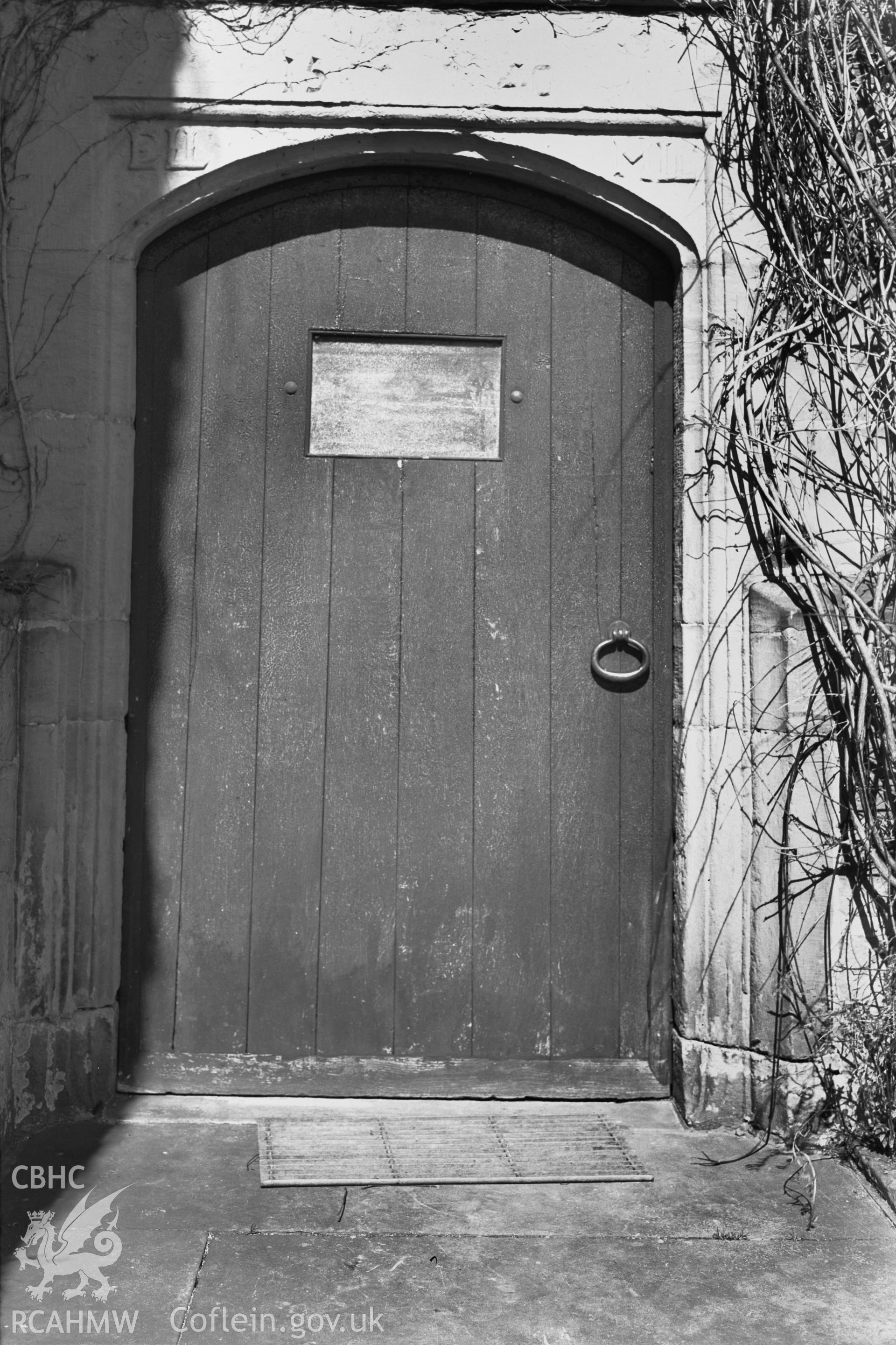 Exterior view showing the main doorway