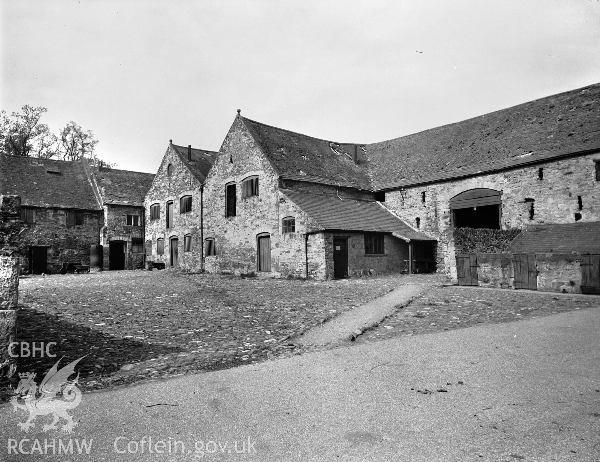 North range of farm buildings, taken in May 1942.