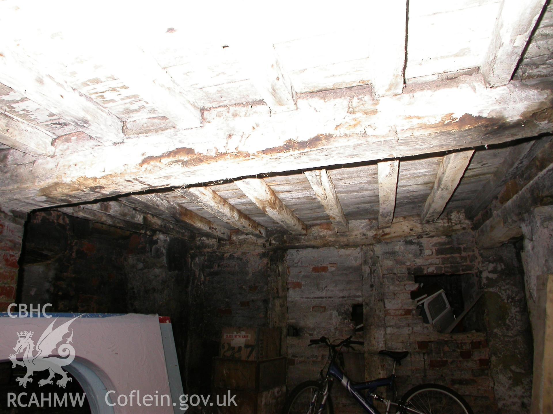 Bake-house, partition & ceiling-beam.