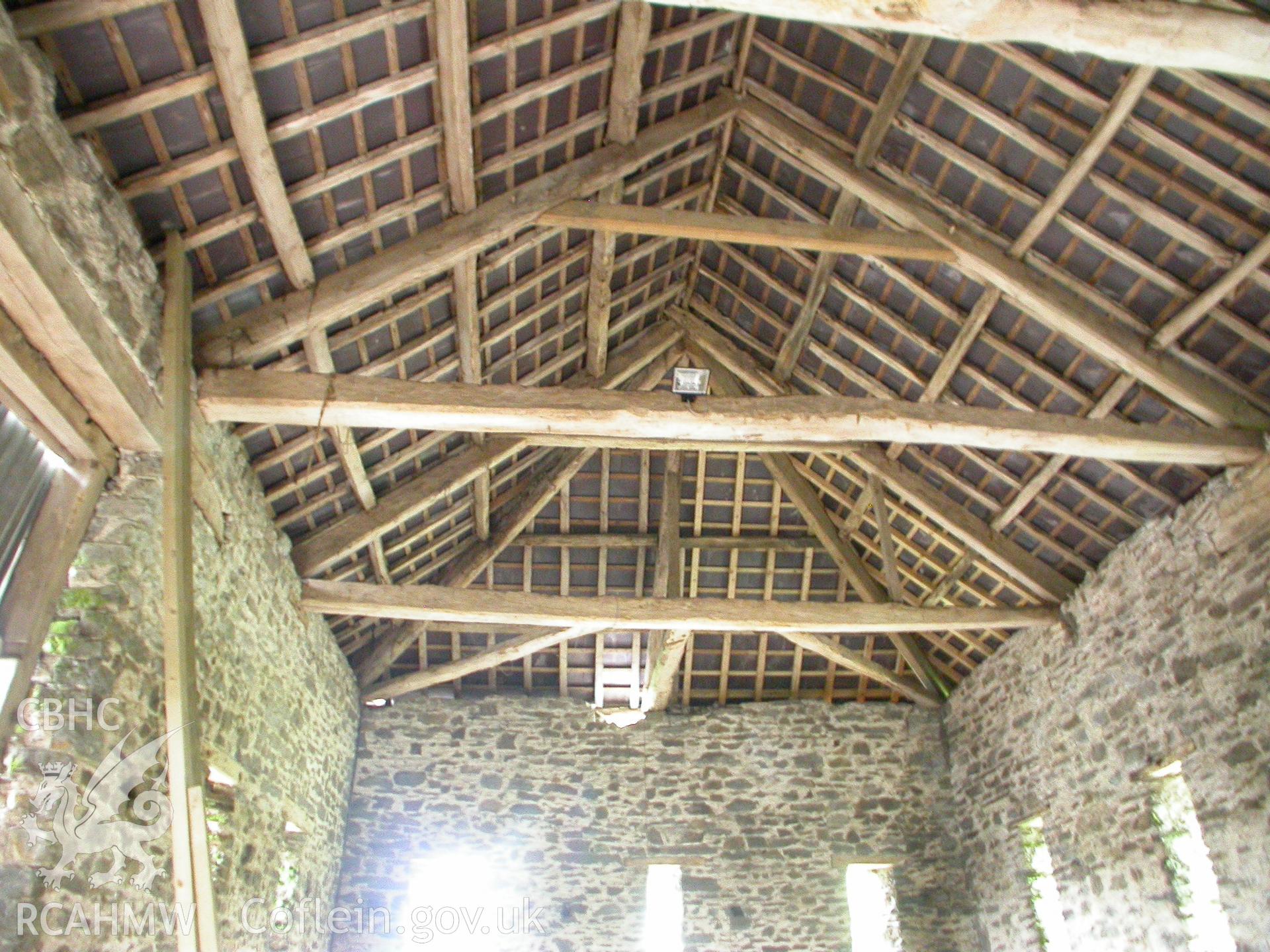 Interior view to W end.