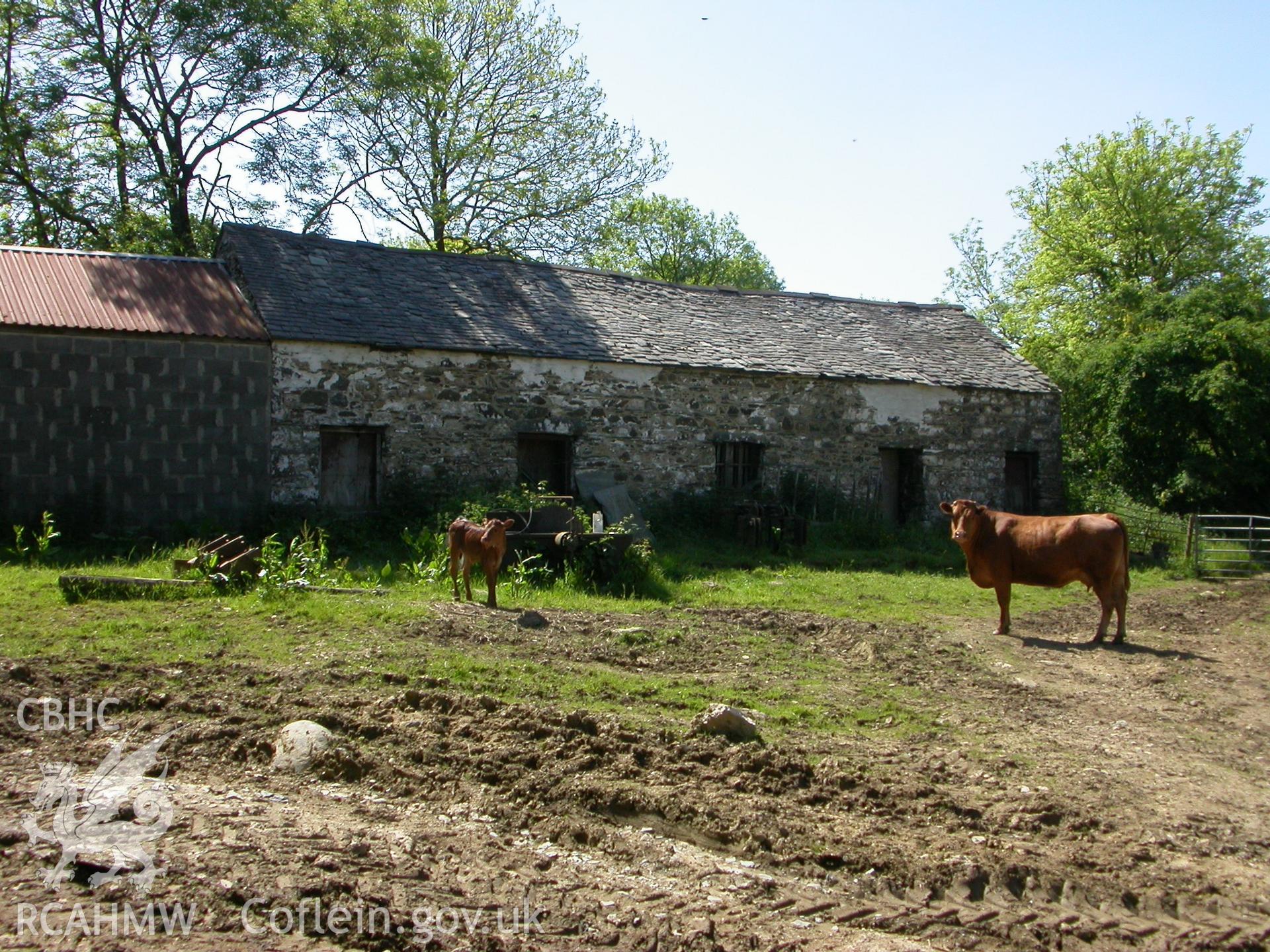 5-door cow-house, E elevation.