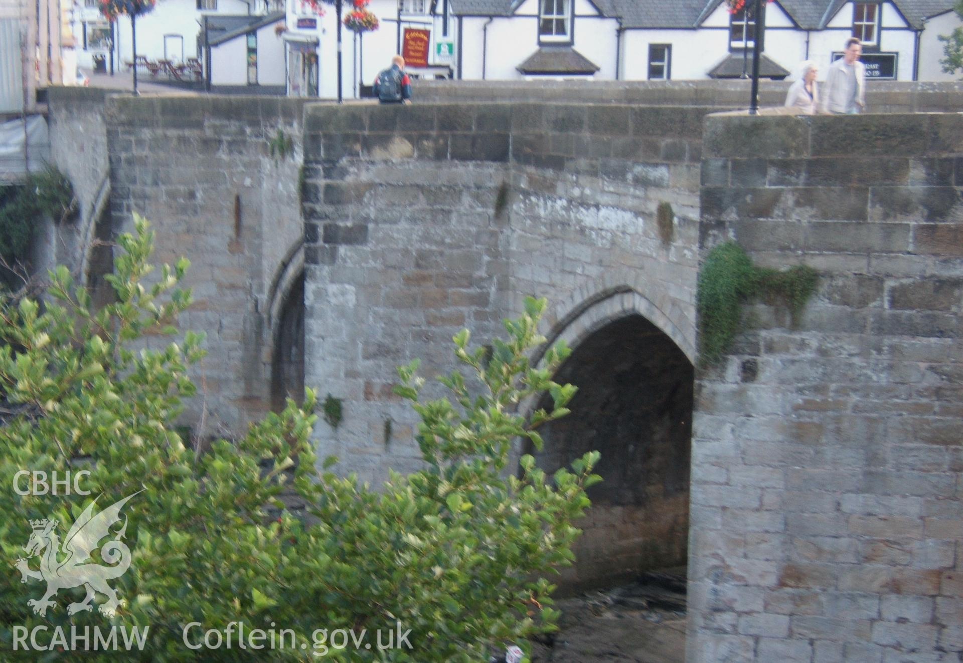 South east elevation of the bridge from the north bank.