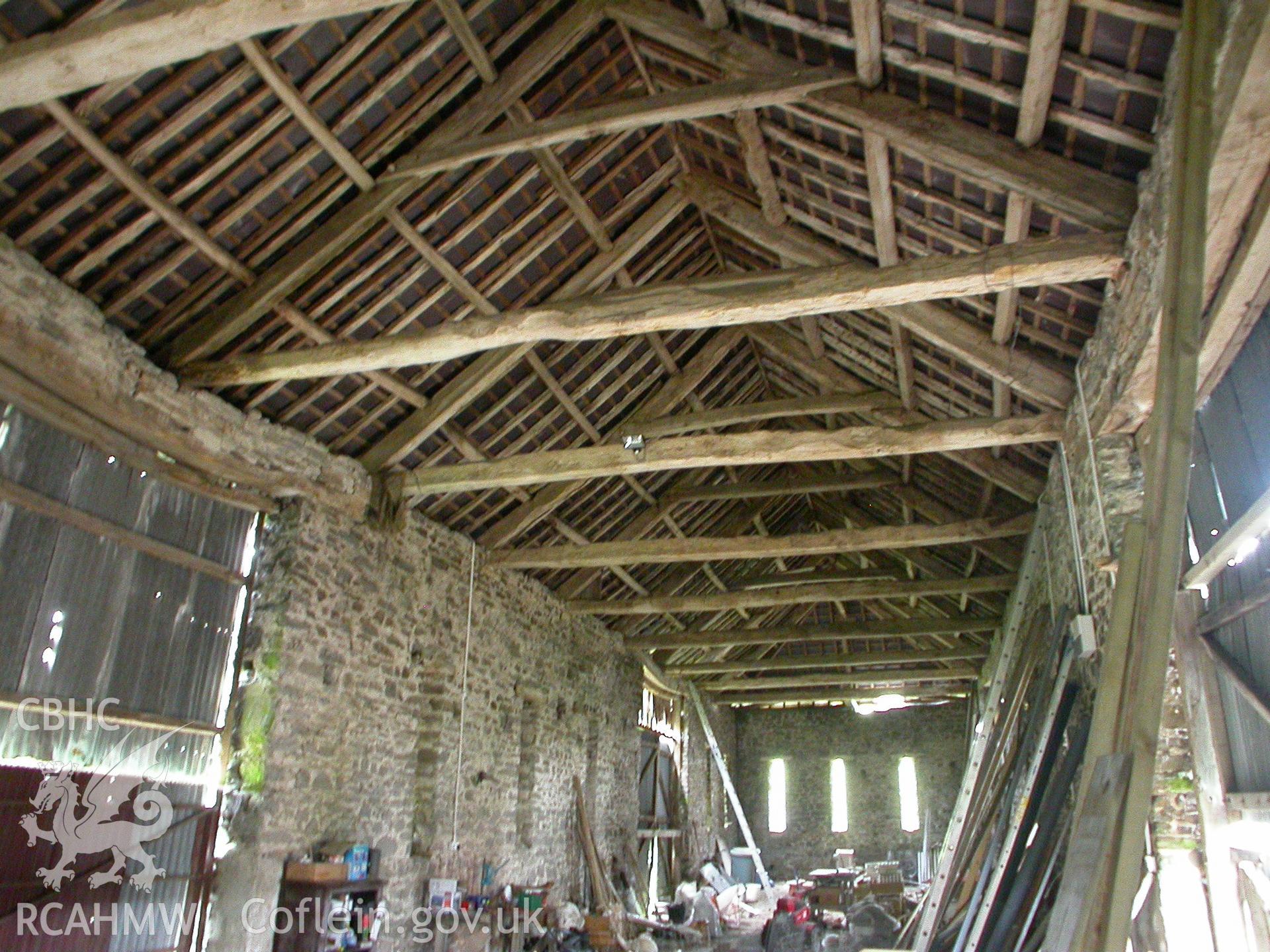Interior view to W end.