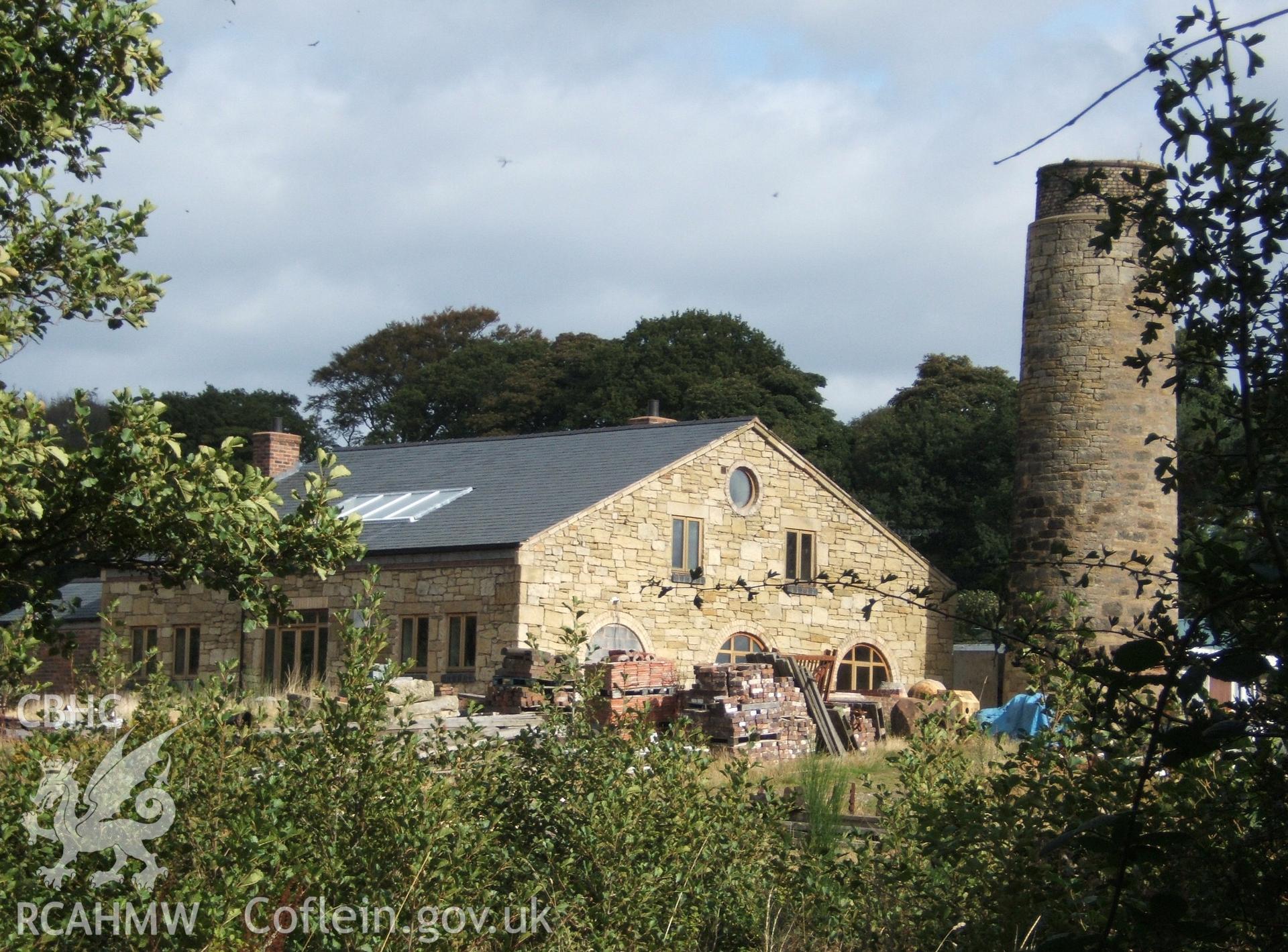 Former foundry showing re-fenestrated south-west wall.