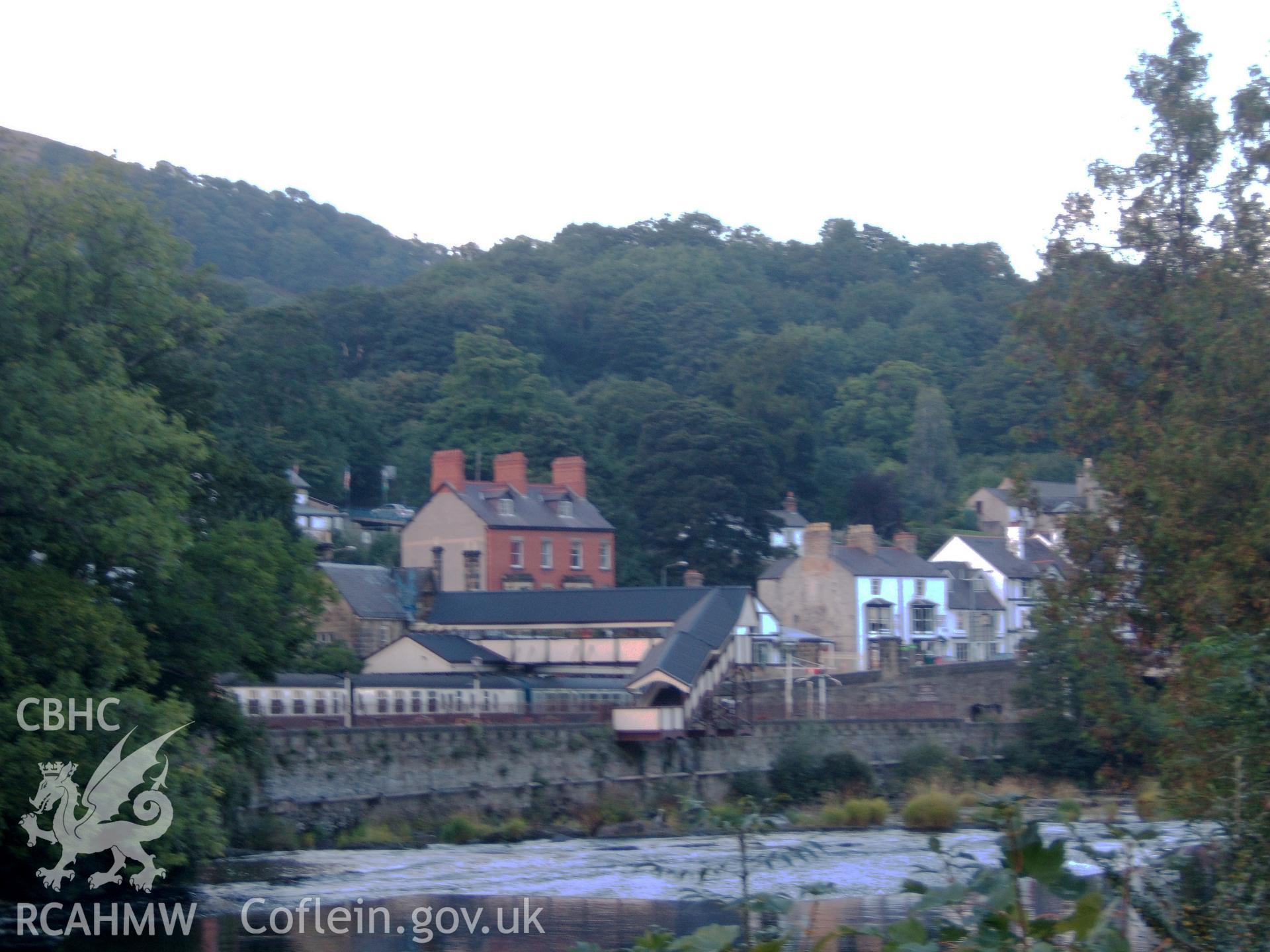 Station and the River Dee from the south-west.