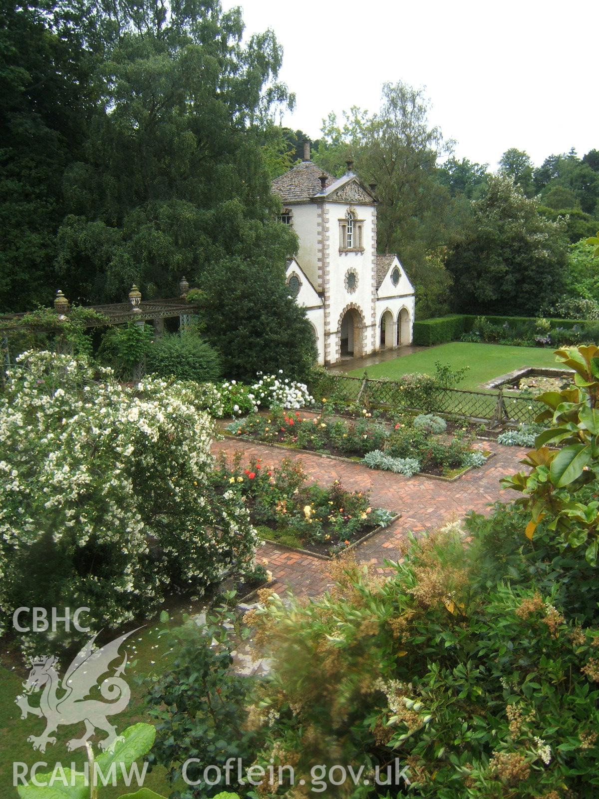 The Pin Mill from the north-east, the Lower Rose Terrace in the foreground.