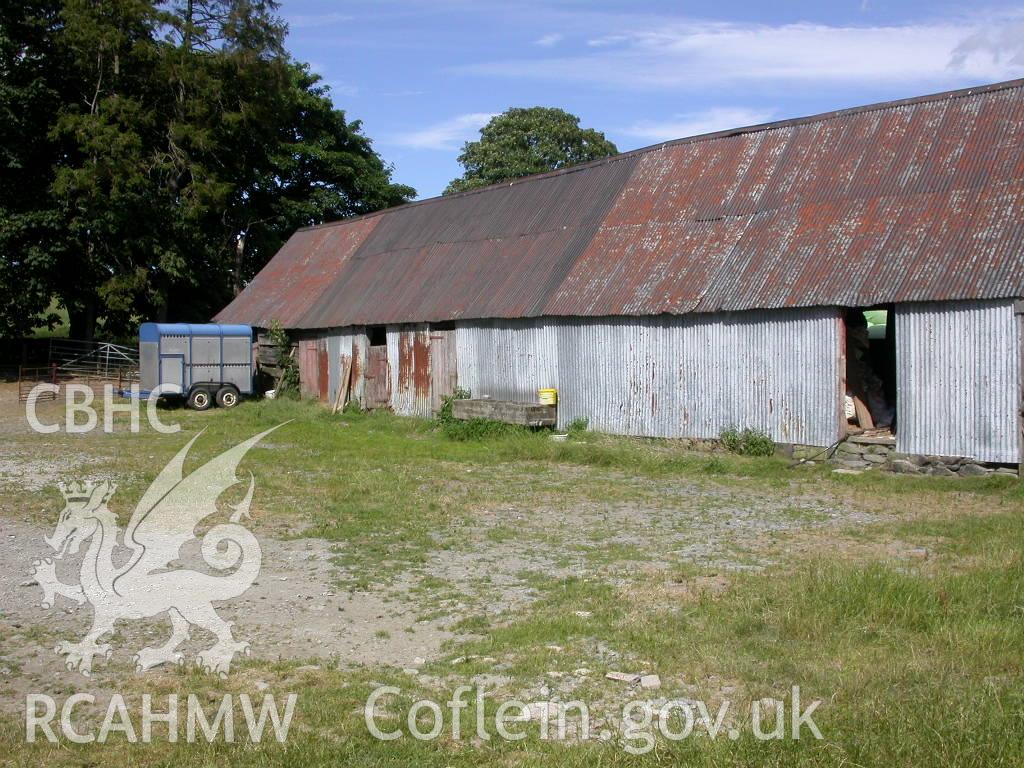 Birchen House Barn viewed from the south-west.