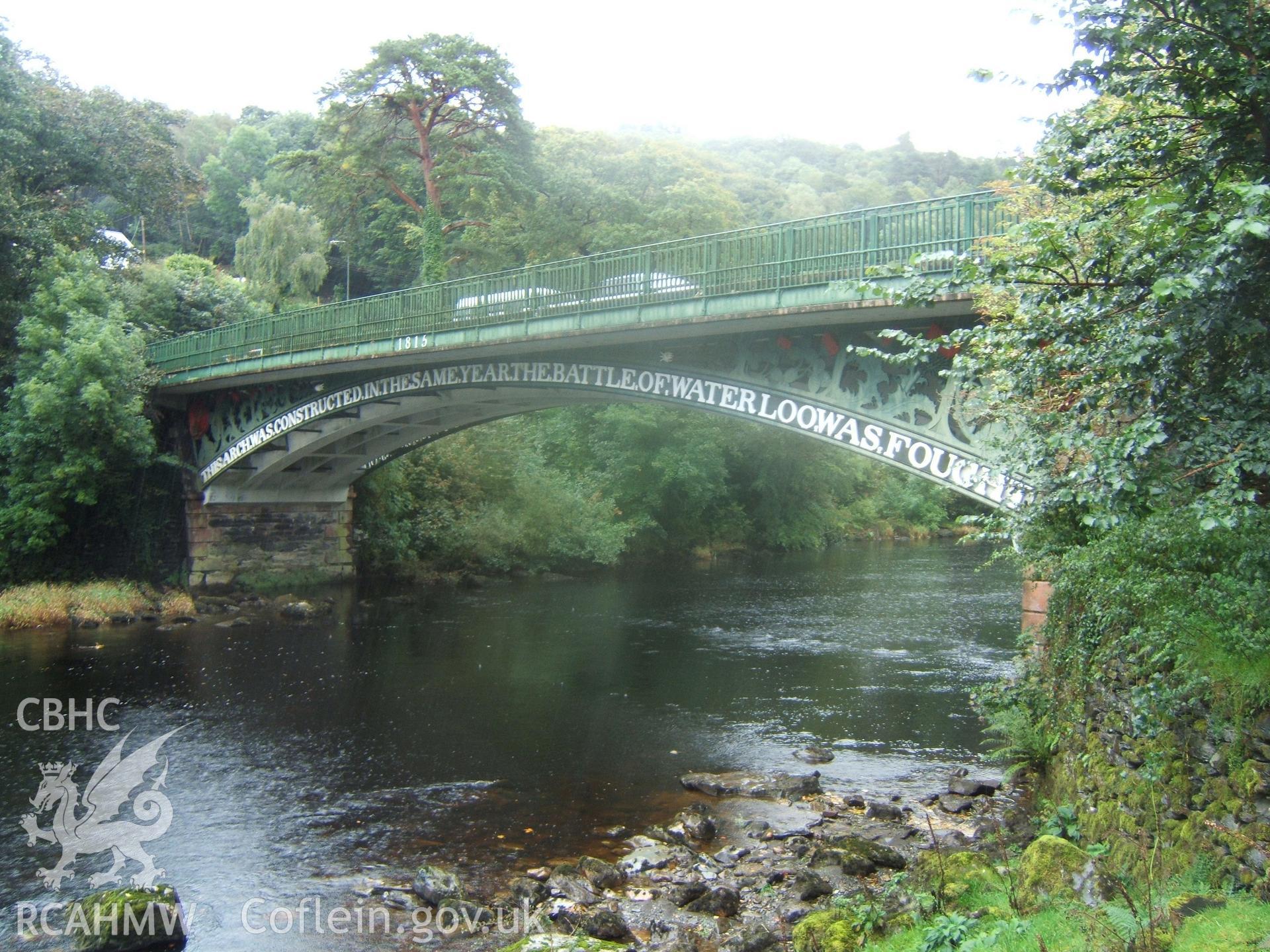 Bridge and the River Conwy from the north-west.