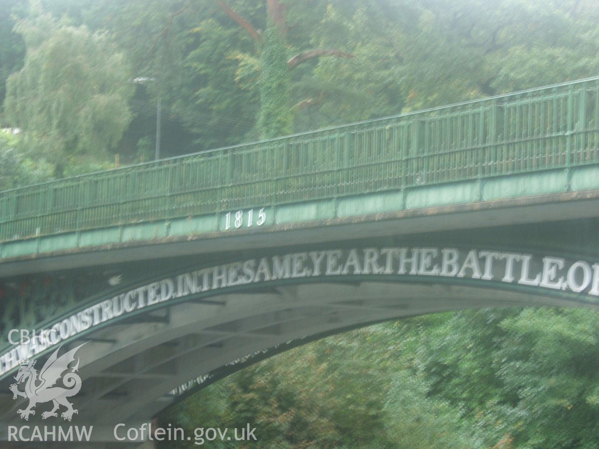 Bridge and the River Conwy from the north-west.