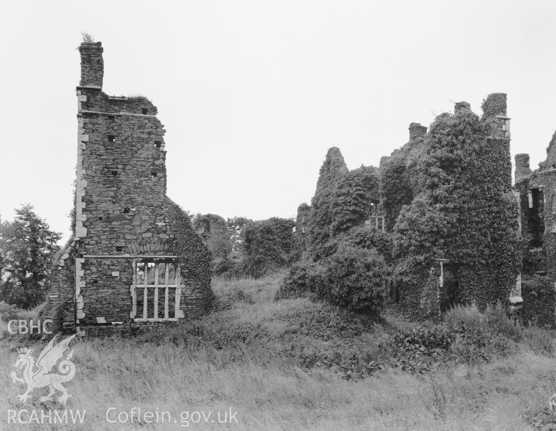 View of Neath Abbey buildings