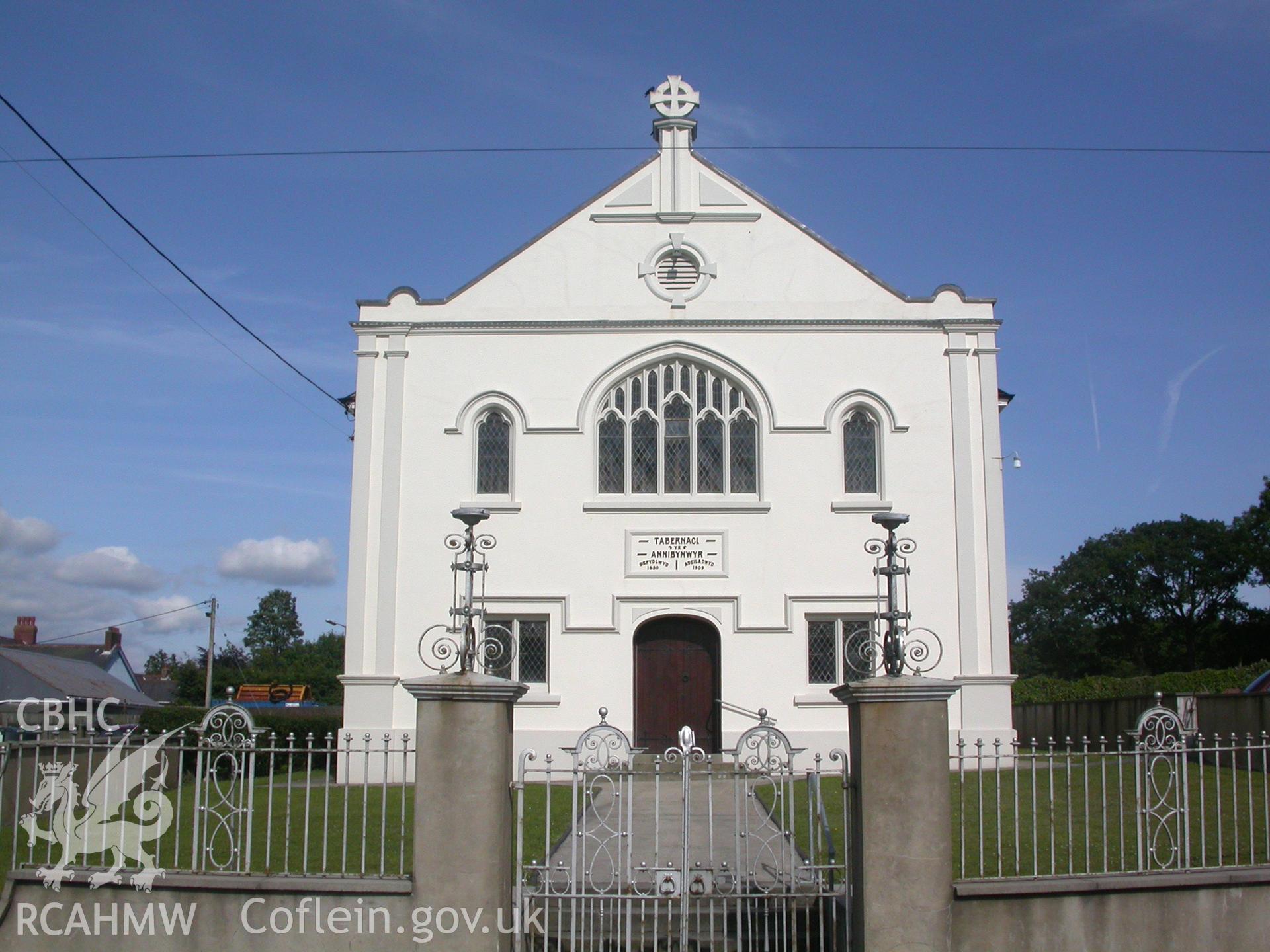 Railings and NW front.