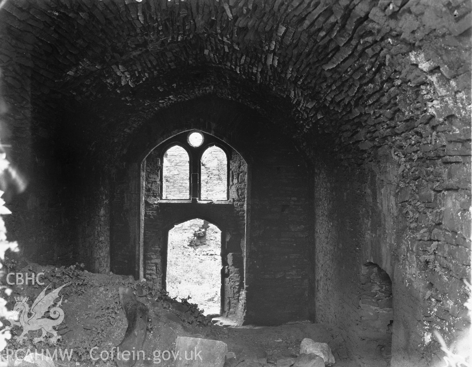 View of Neath Abbey buildings