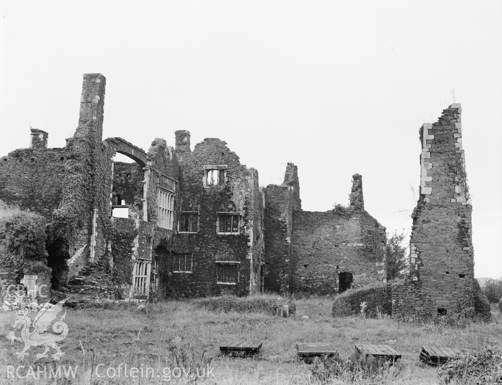 View of Neath Abbey buildings