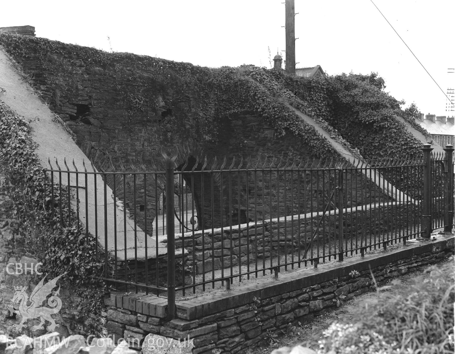 View of Neath Abbey buildings