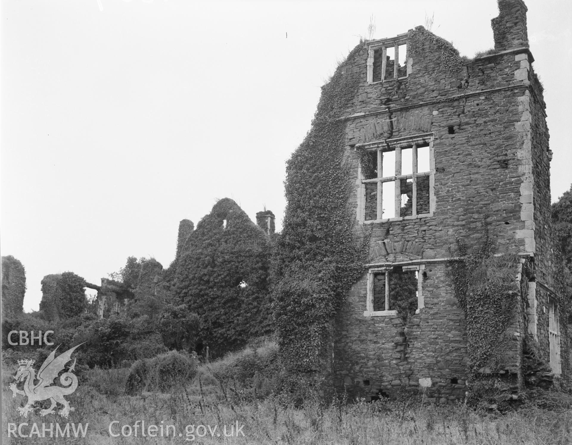 View of Neath Abbey buildings