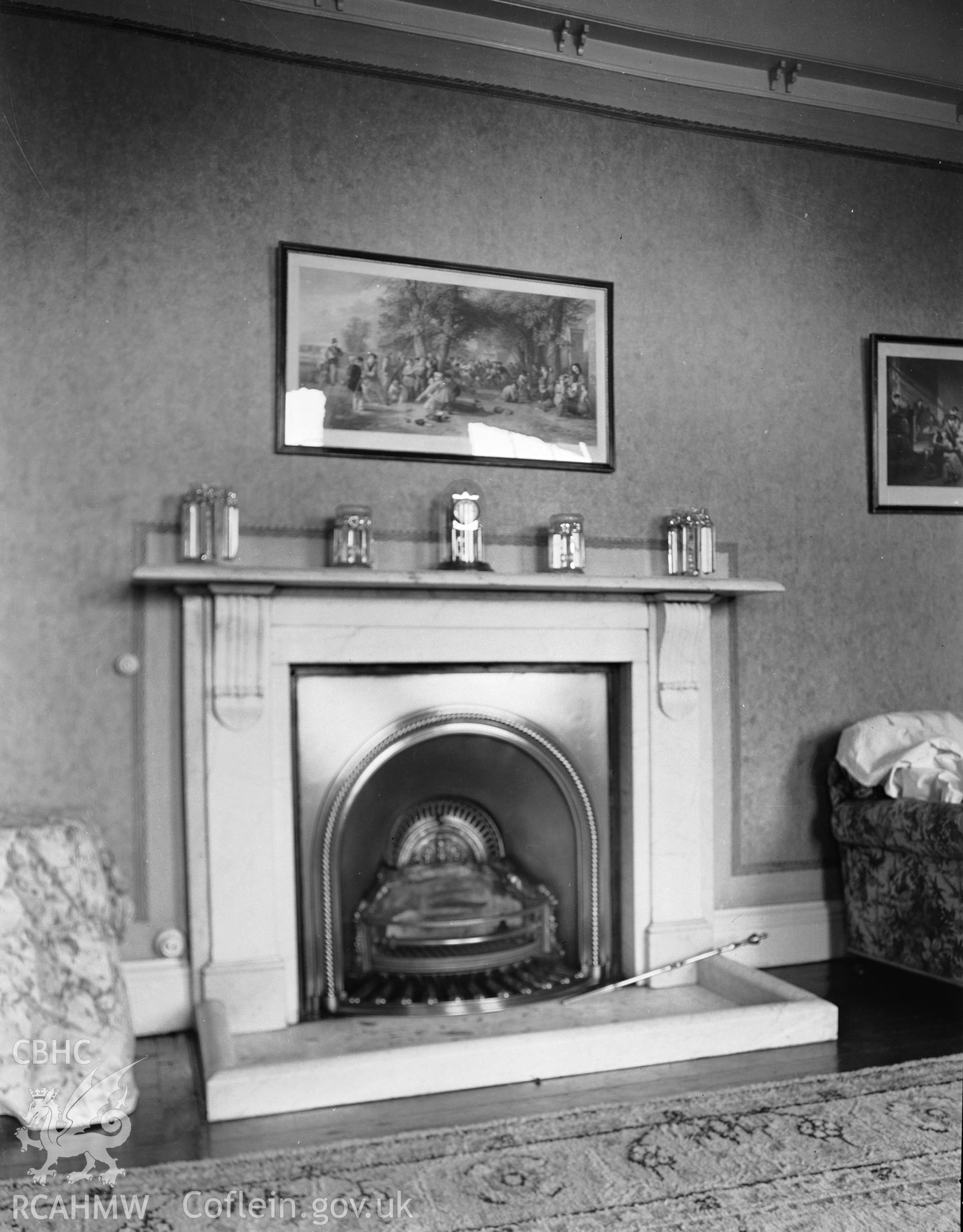 Interior: Fireplace drawing room