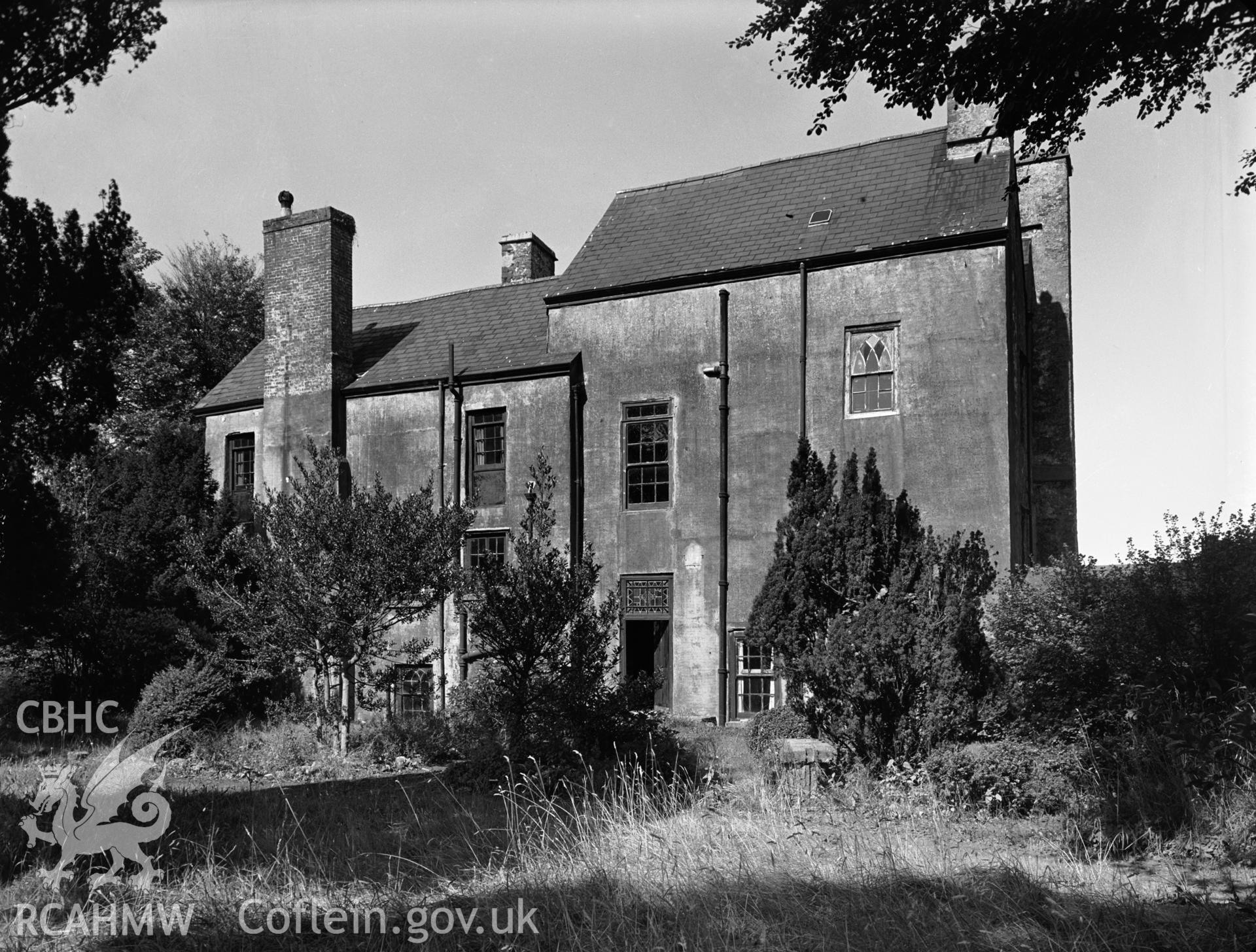 South elevation of Rhyd y Gors.