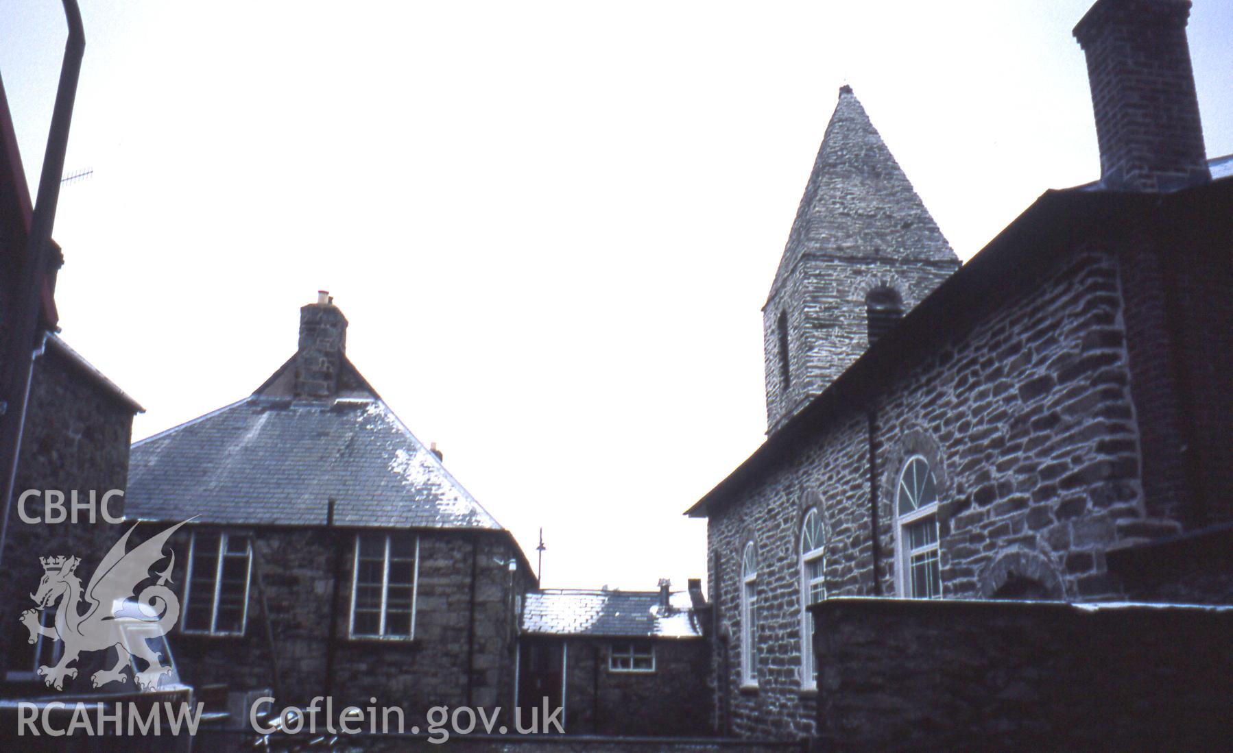 Exterior, SW side & British school.