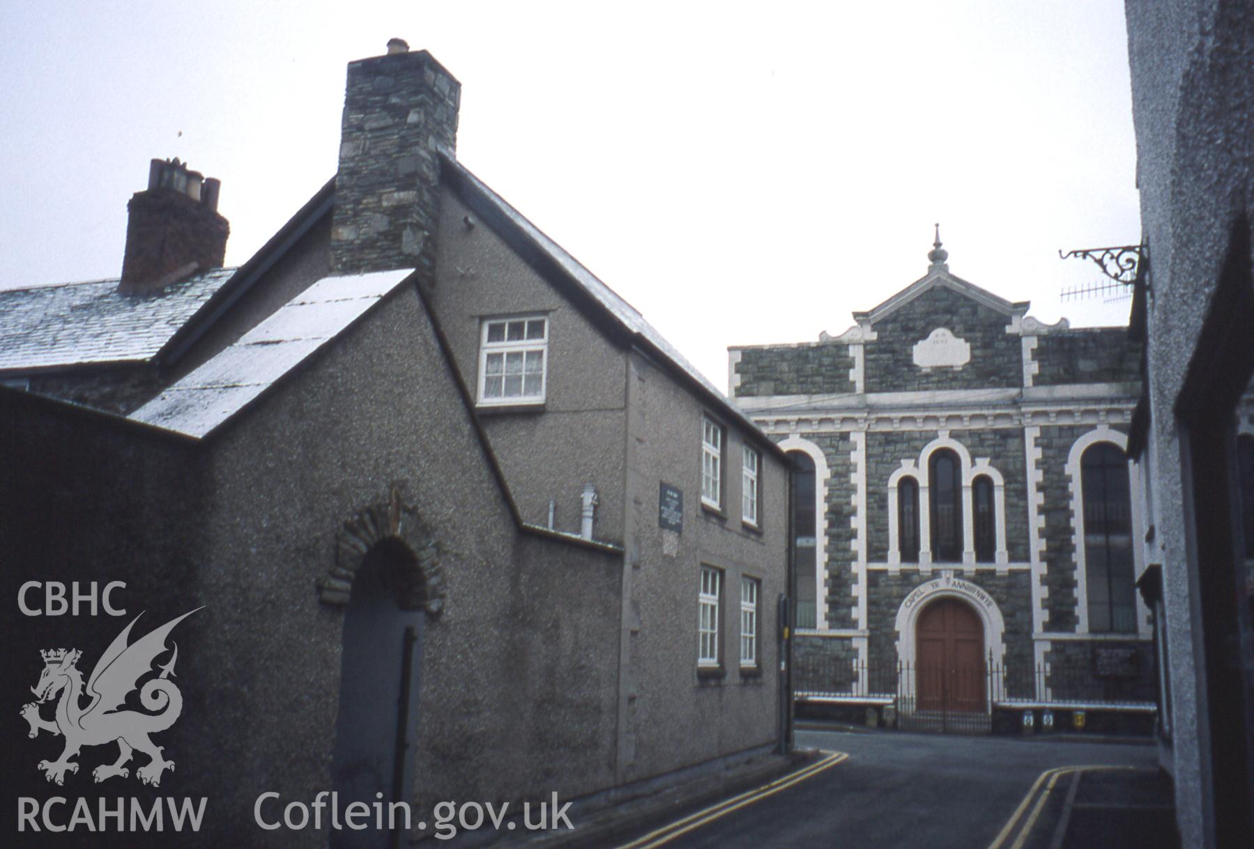 Sunday School/College & chapel from the NW