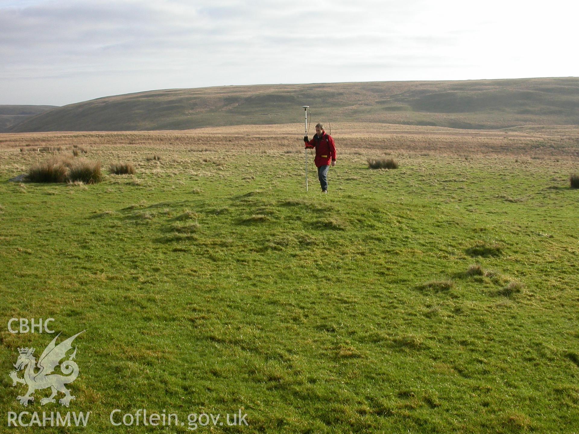 Northernmost of two round barrows within complex, view from north-west (NPRN403515)