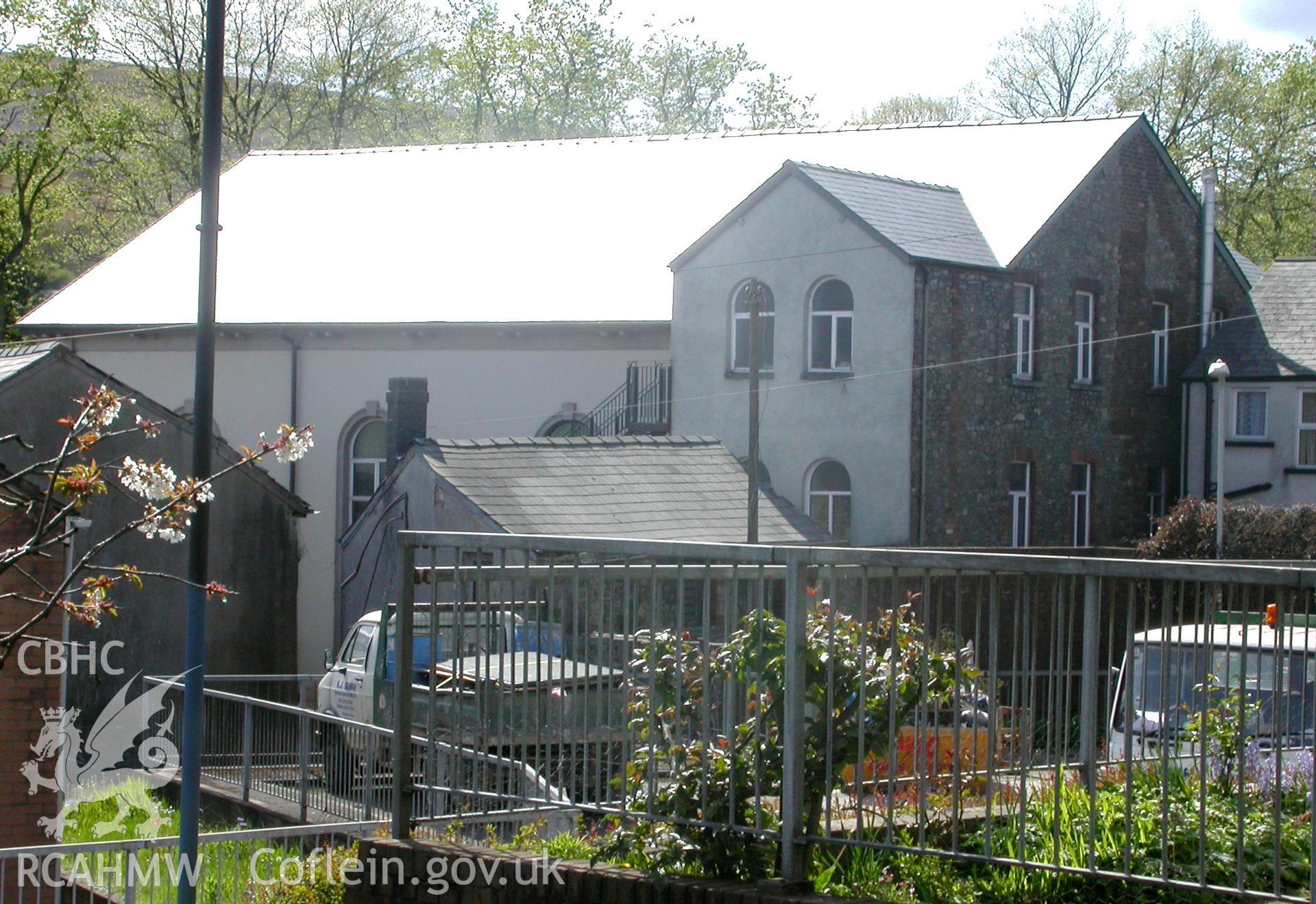 South-eastern side of the chapel from the east.