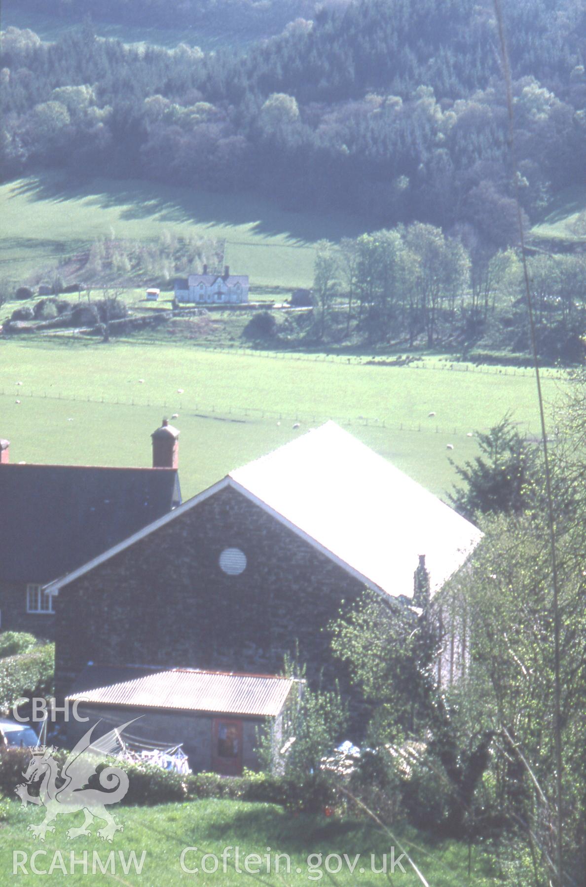 Exterior, rear elevation