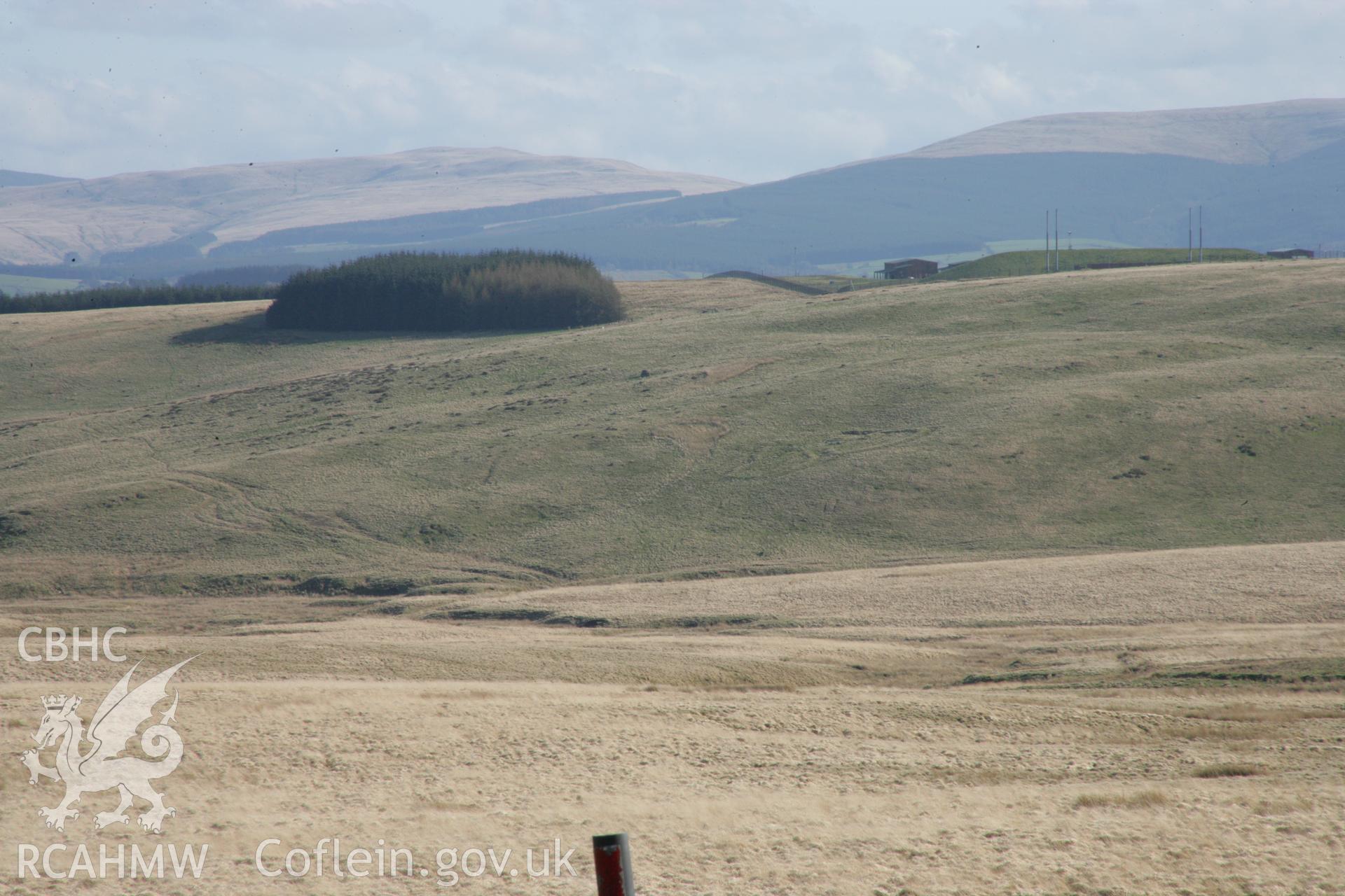 RCAHMW digital photographic survey of Deserted farmstead south of Ffynnon yr Oerfa, by Toby Driver, 25/04/2006.