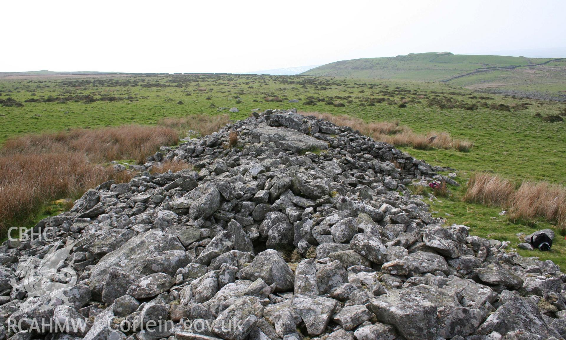 Cairn from the east.