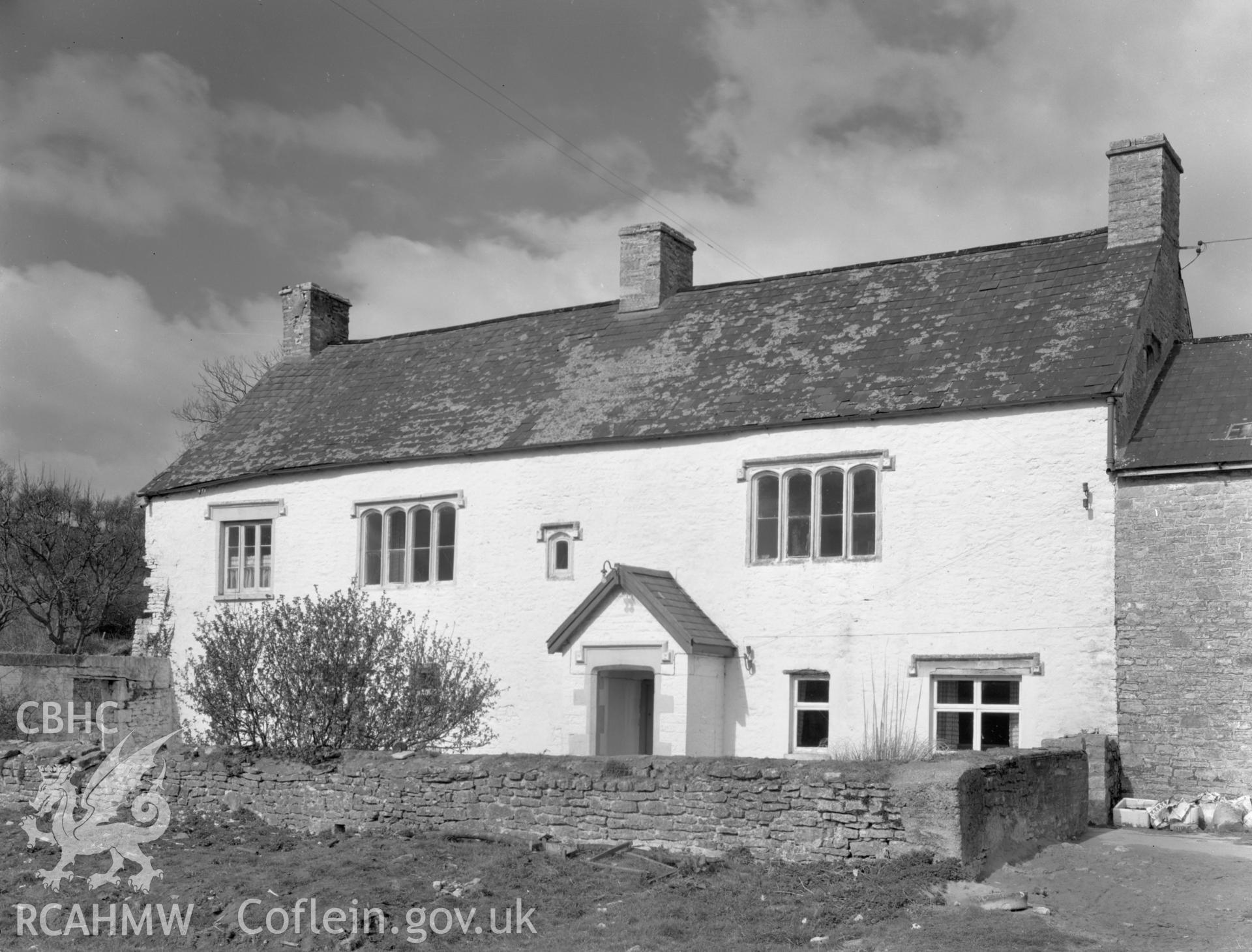 View of Fishweir, Llanfair taken 07.04.65.