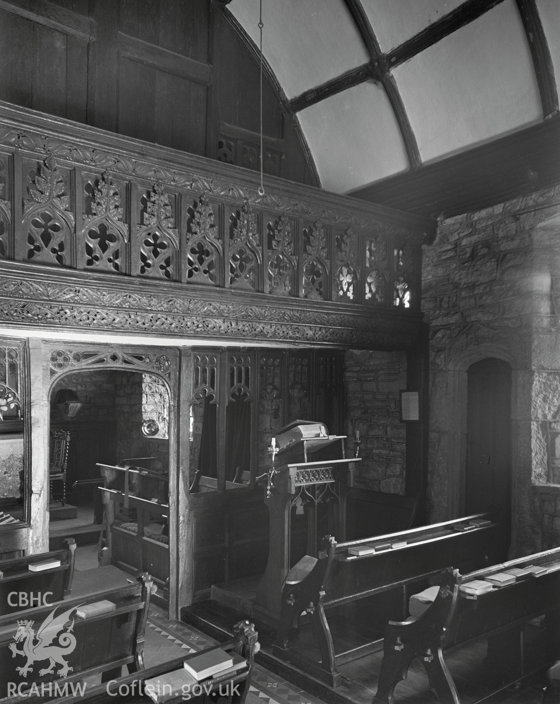 Interior view.