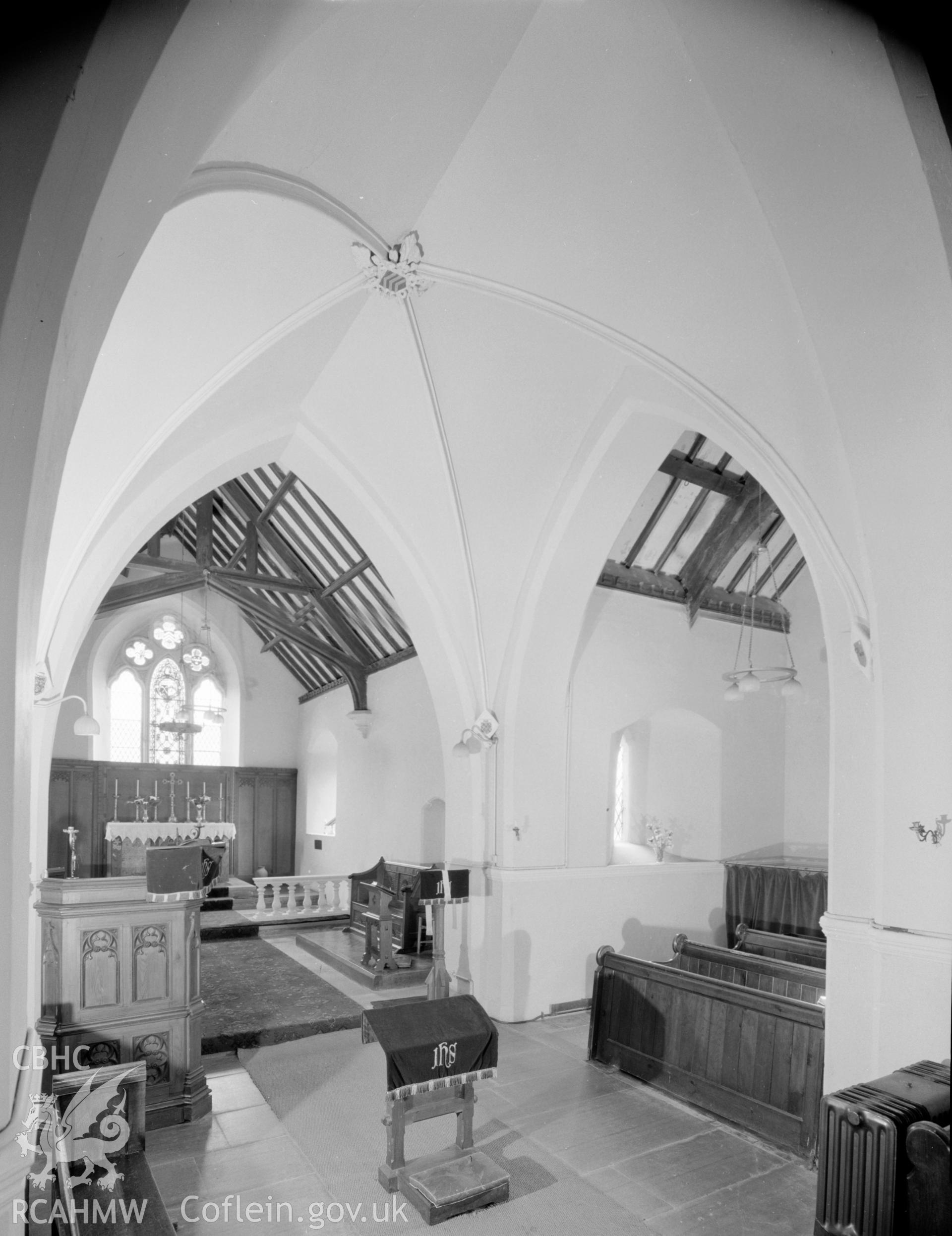 Interior view of St George's Church,  taken 25.06.65.