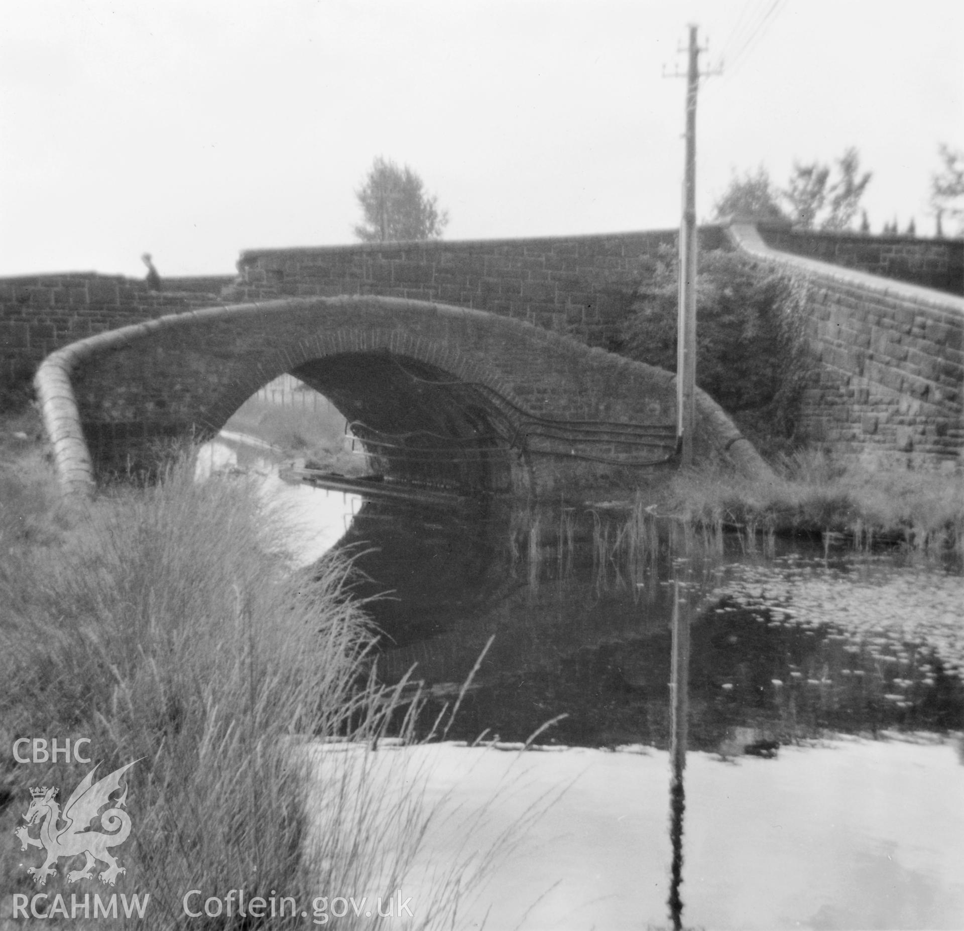 Morfudd Street Bridge looking south.