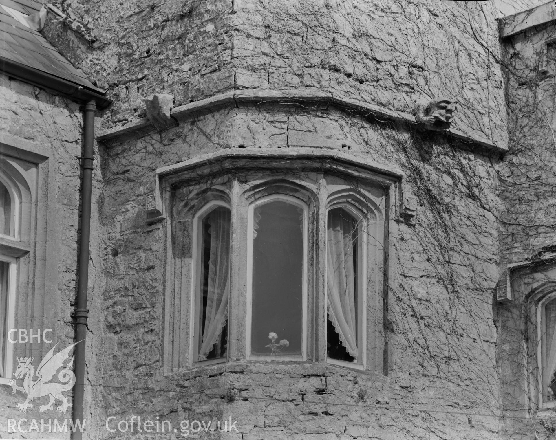 Exterior view showing window.