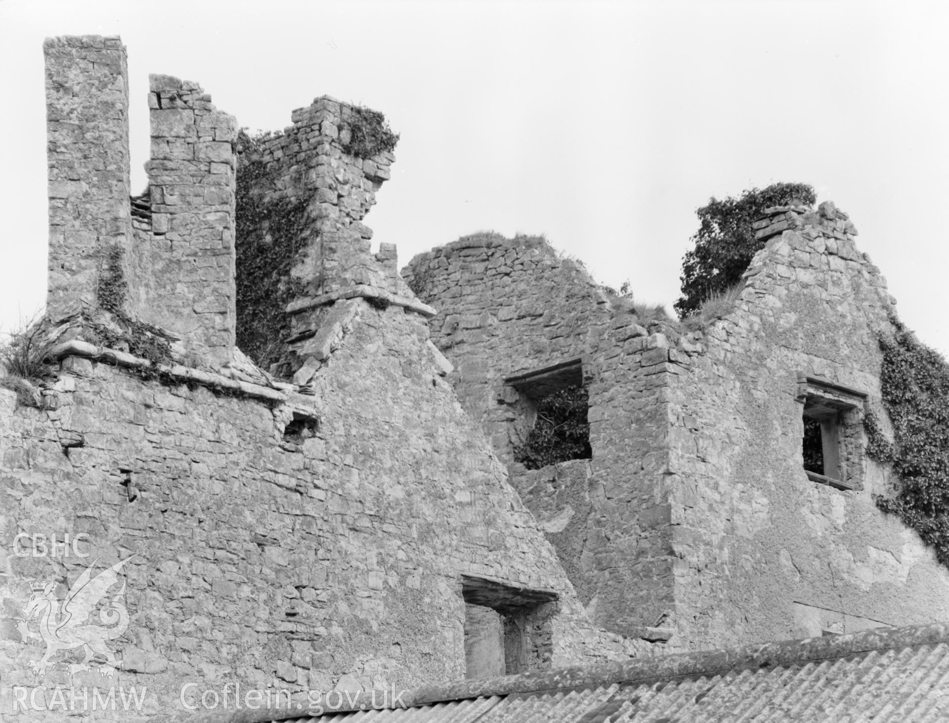 View of Boverton House, Llantwit Major, taken 05.04.65.