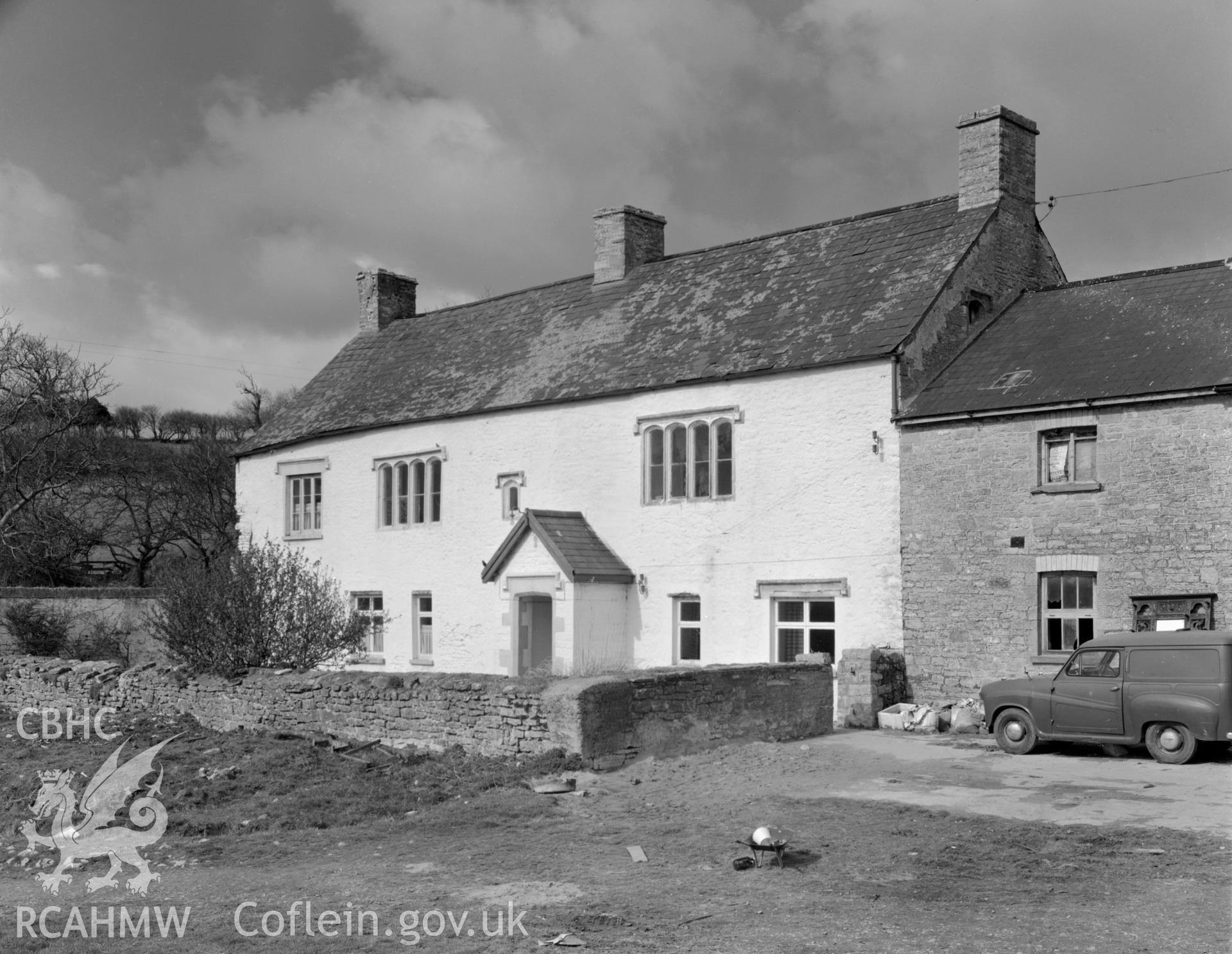 View of Fishweir, Llanfair taken 07.04.65.