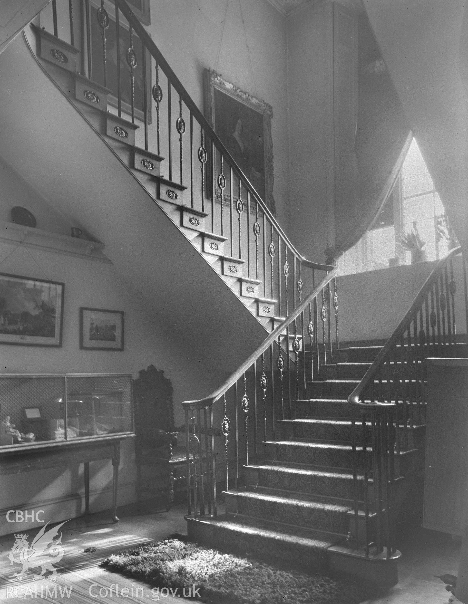 Interior view showing staircase