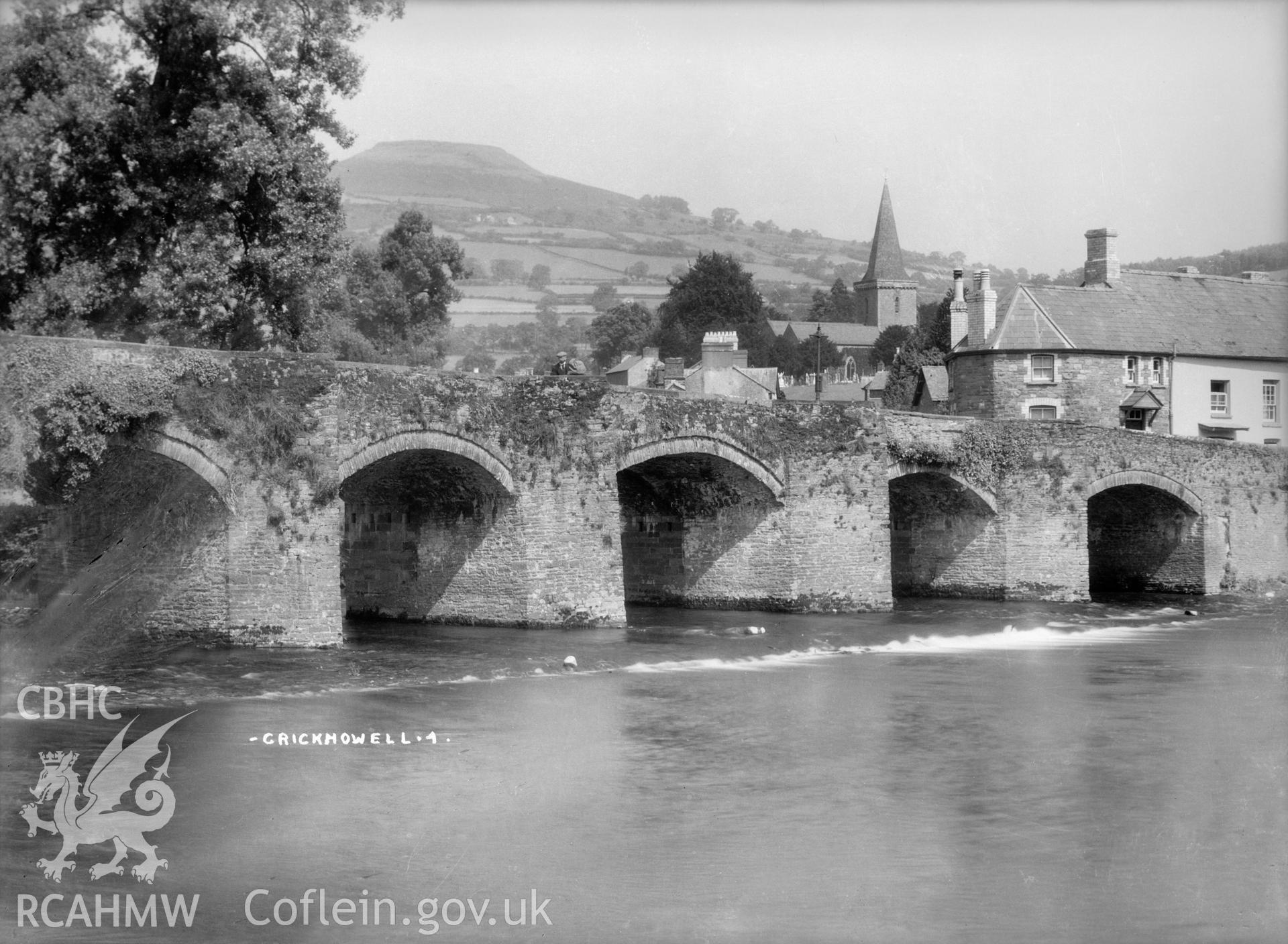 Photo showing Crickhowell Bridge.