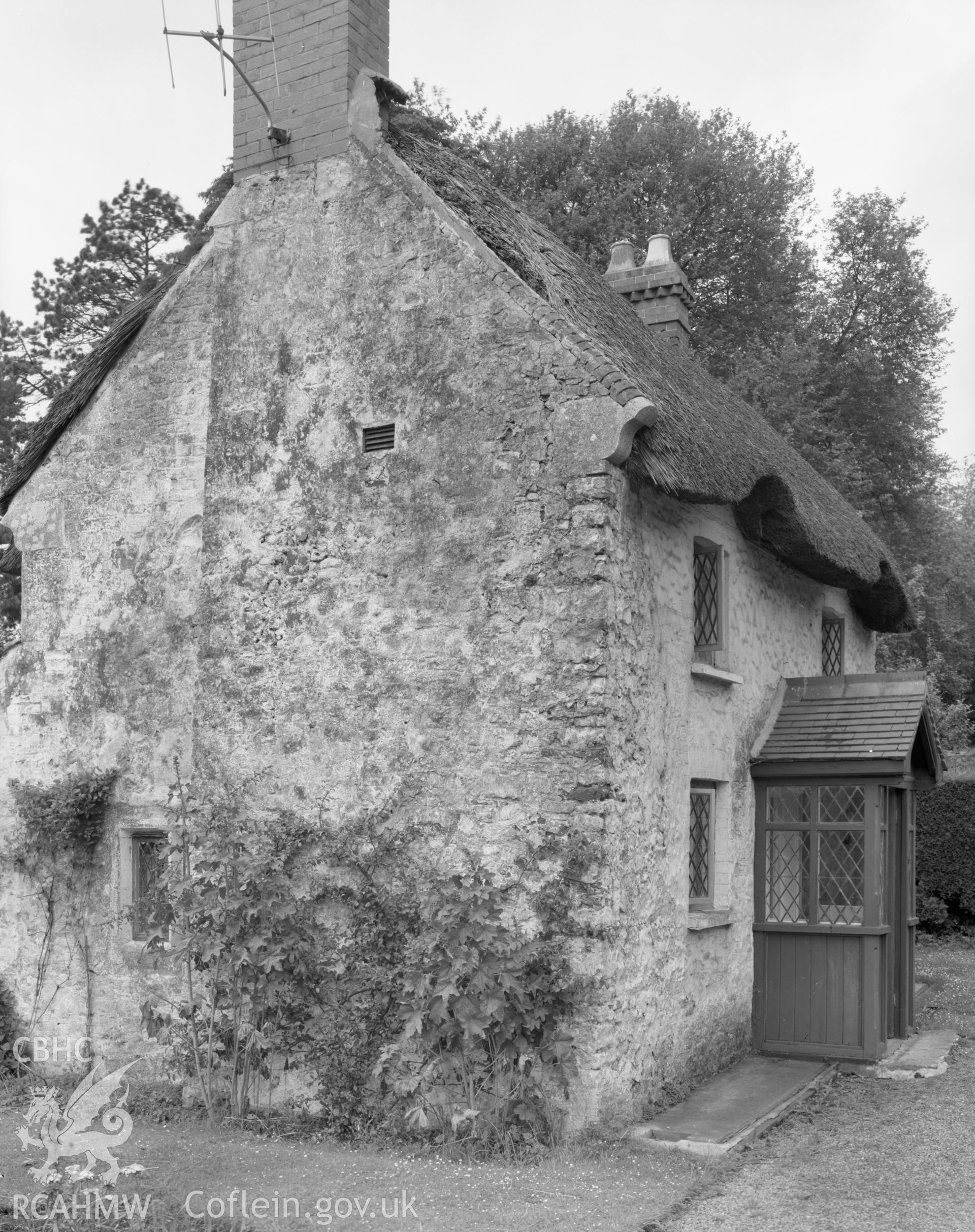 View of gable window of a building at St Fagan's taken 07.04.65.