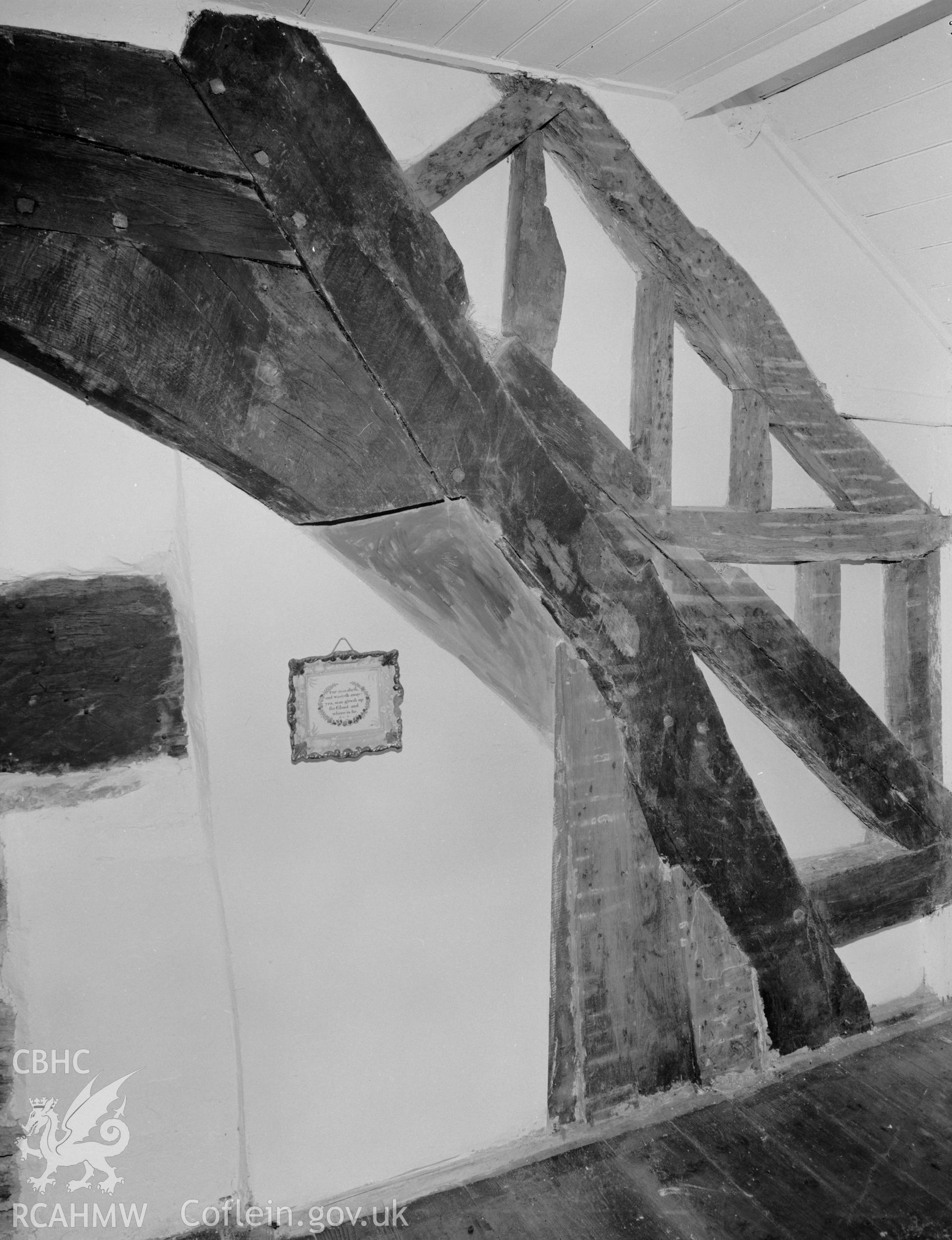 Interior view, timber detail