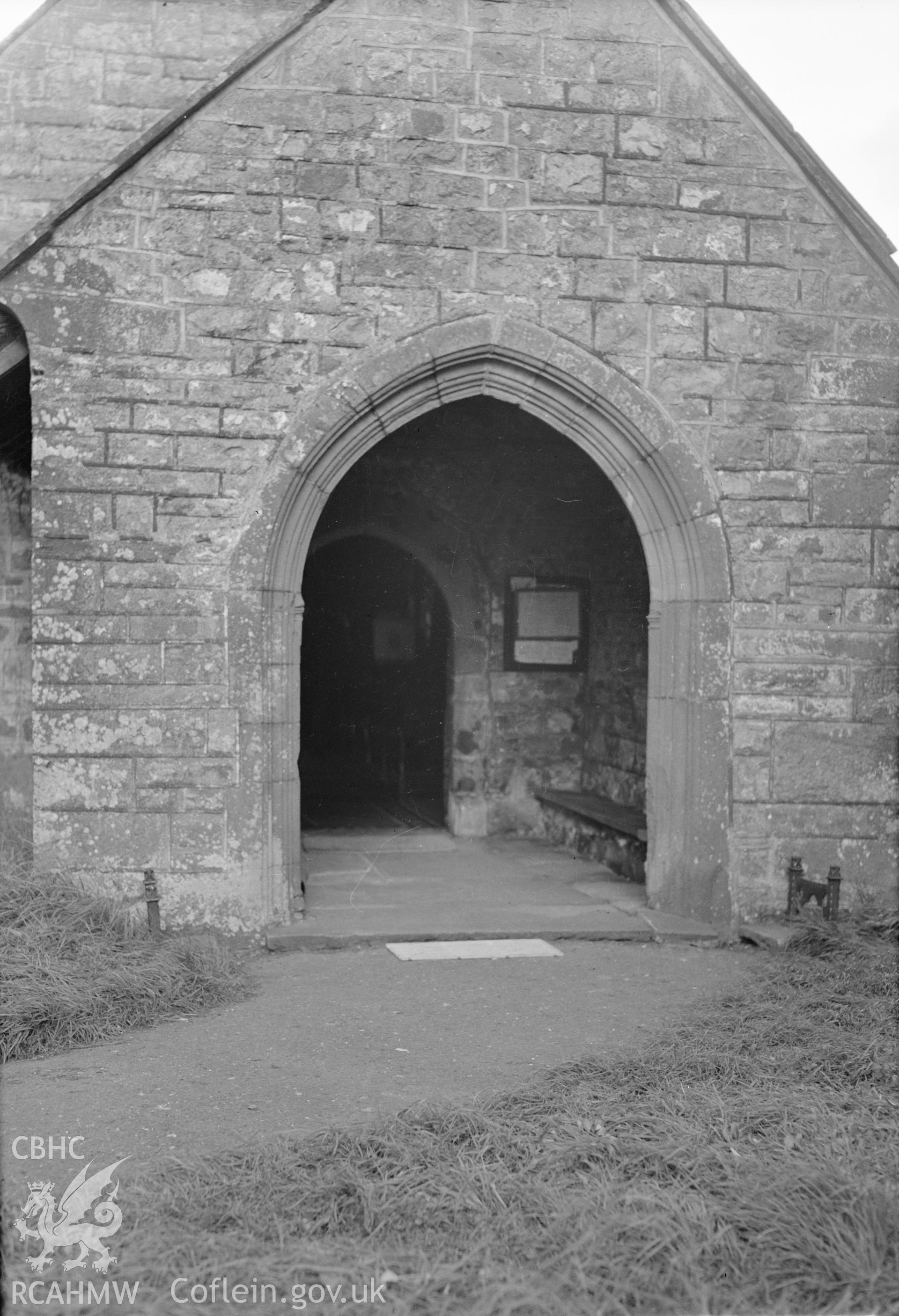 View of the porch.