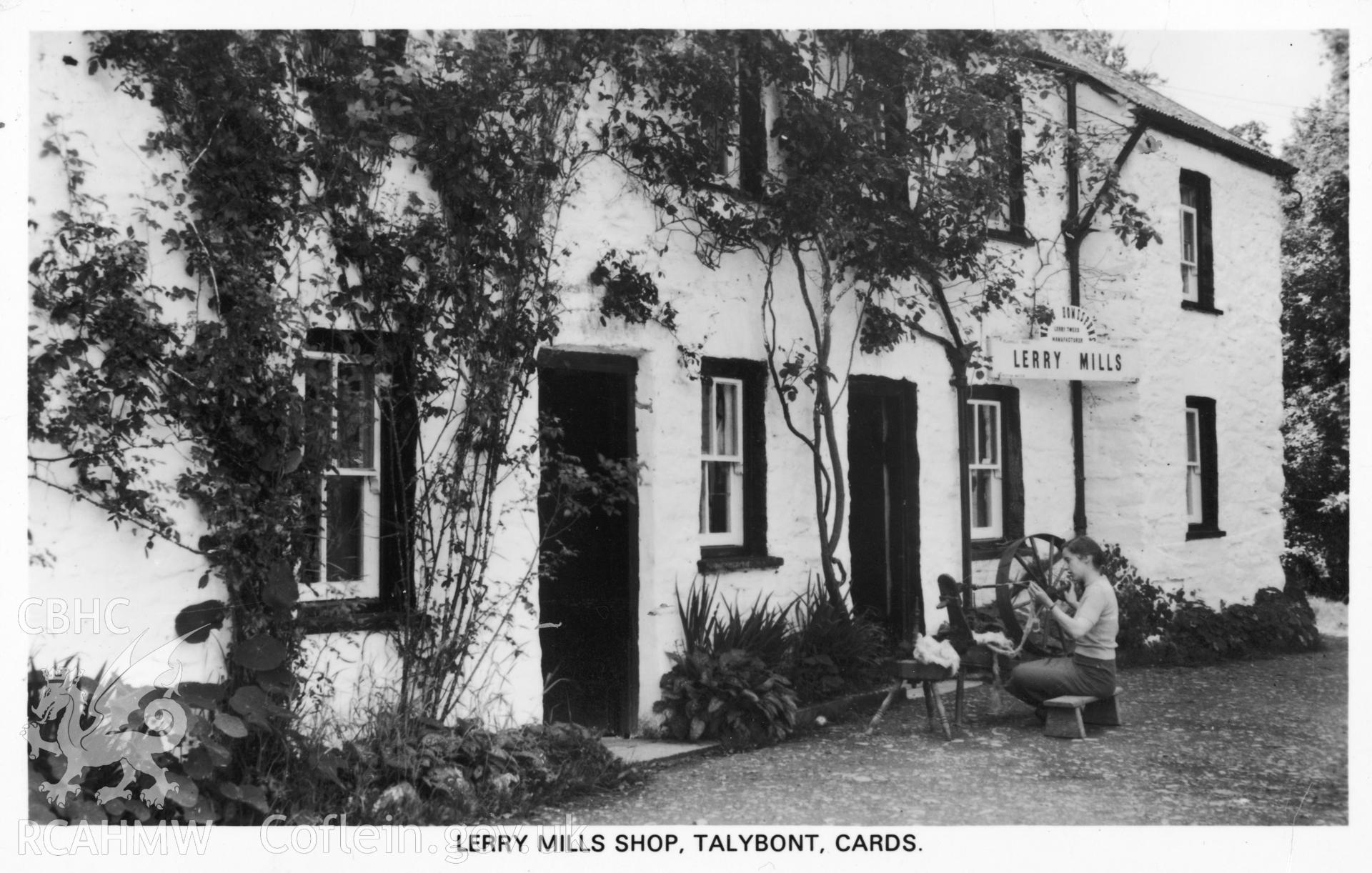 Exterior view of at Lerry Mills Shop, Taybont.